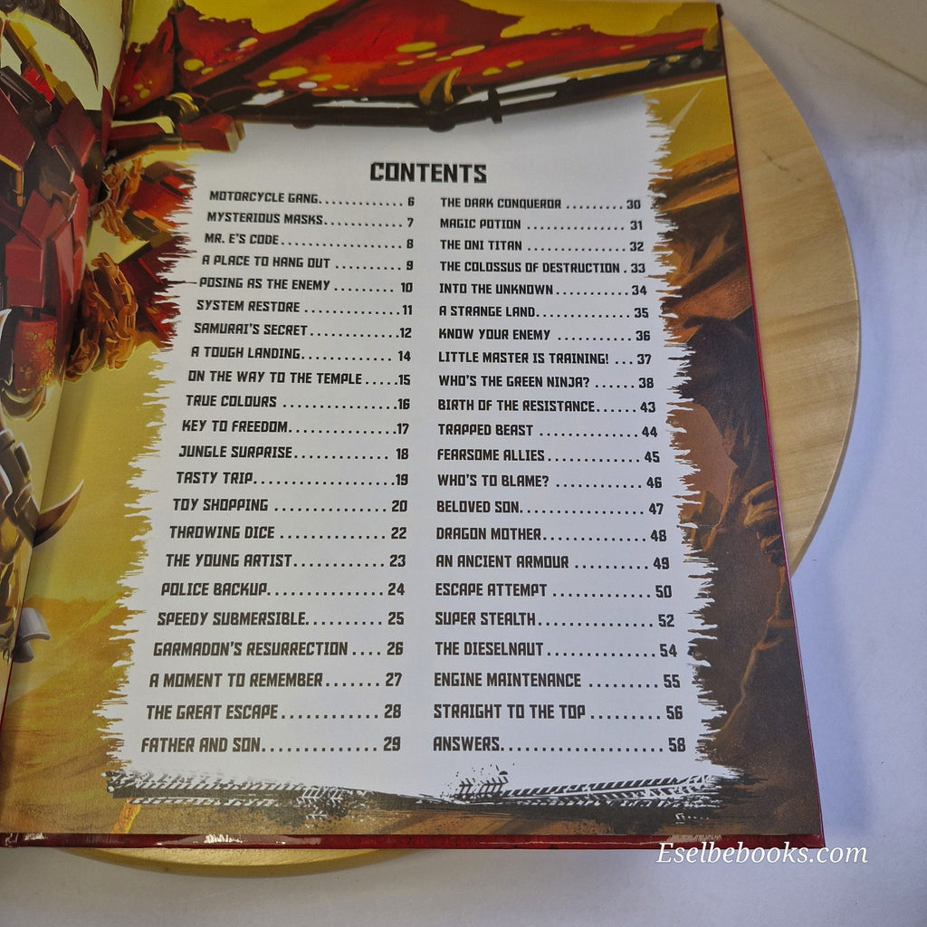 Lego Ninjago annuals 2018 & 2019 - hardbacks - NO mini figures