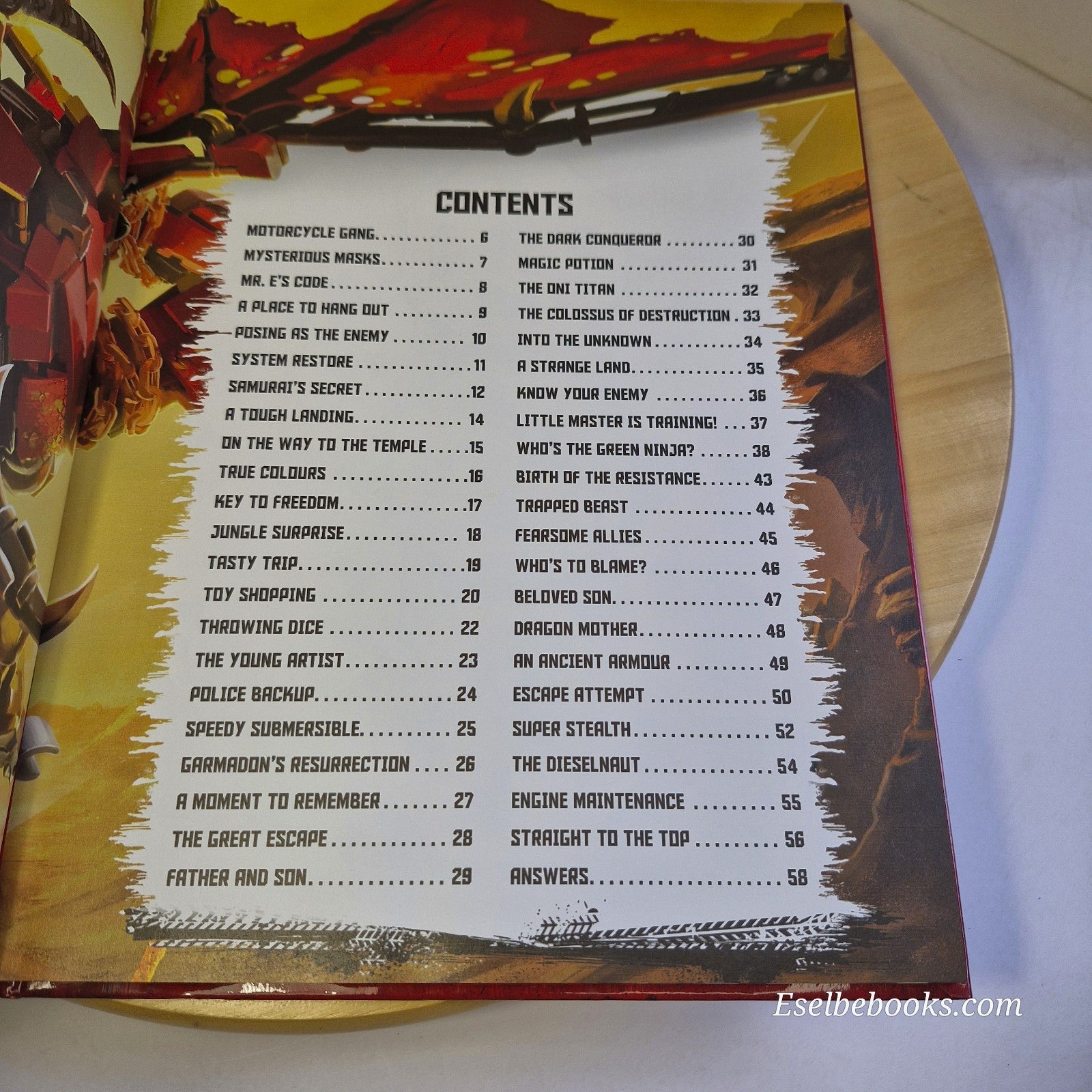 Lego Ninjago annuals 2018 & 2019 - hardbacks - NO mini figures