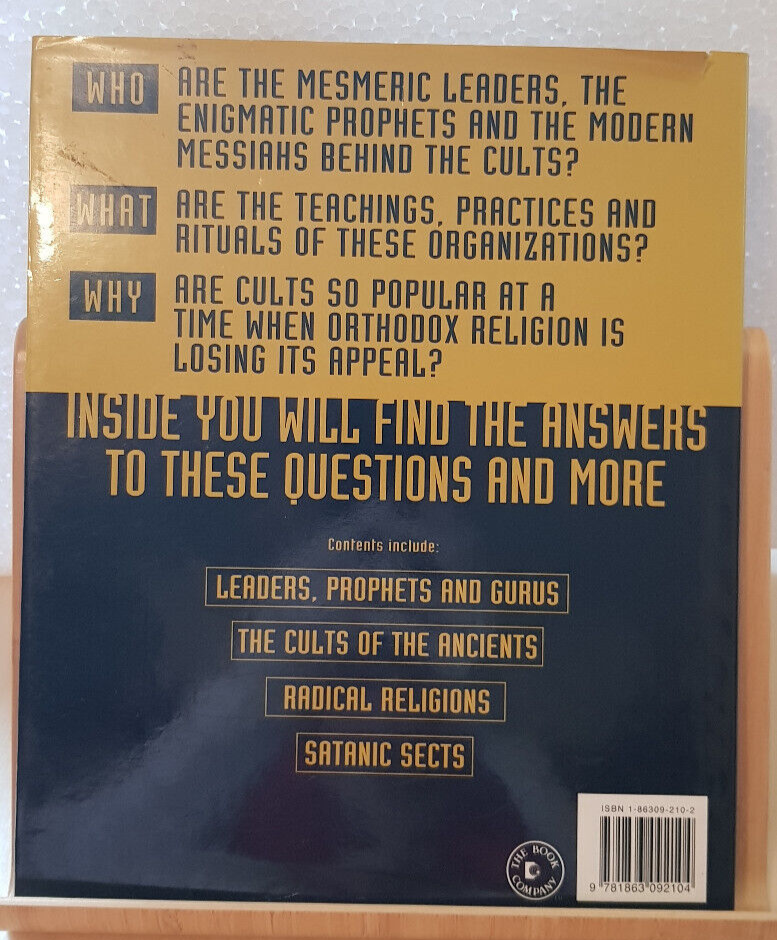 Cults - prophecies, practices & personalities by Michael Jordan - large hardback