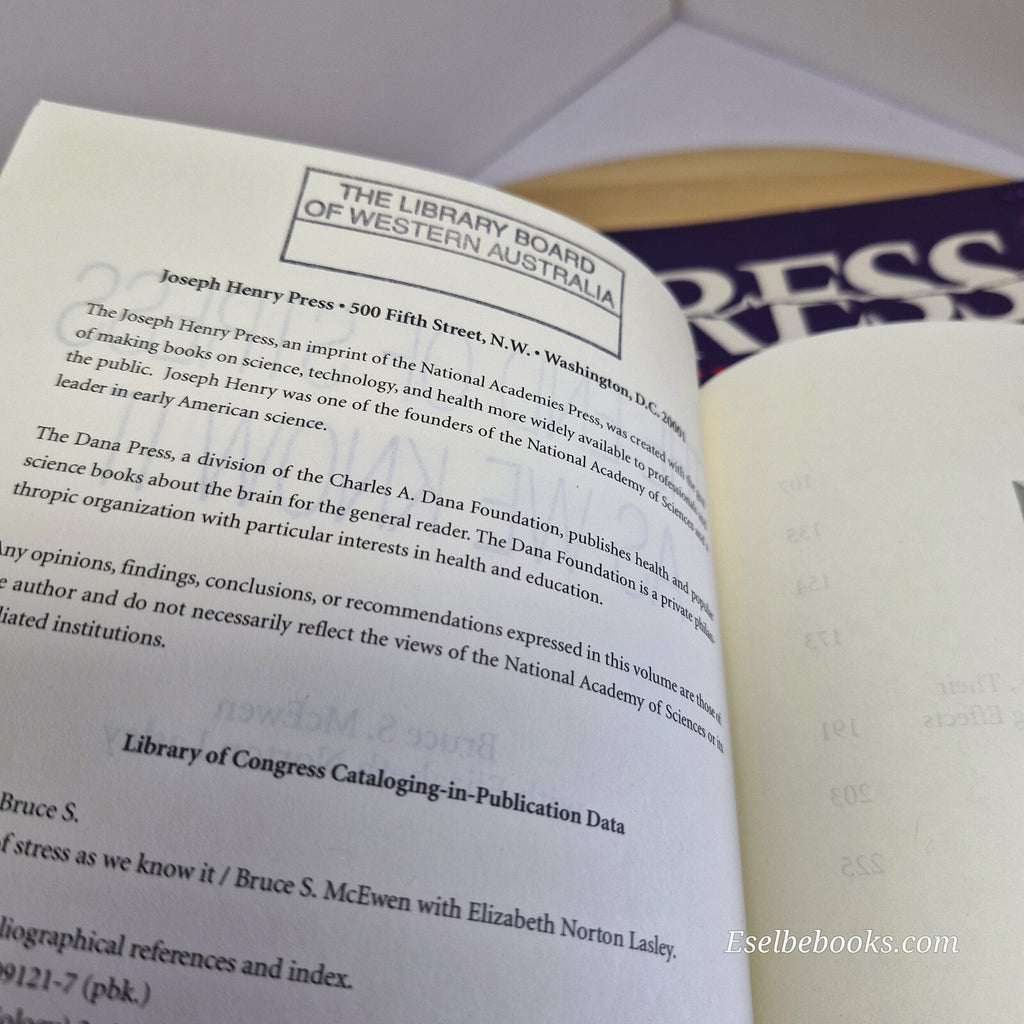 4 x books on understanding stress /breakdown and how to deal with it