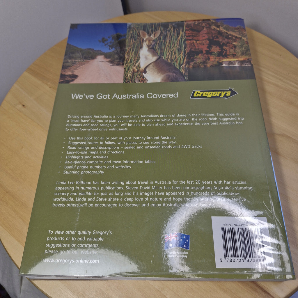 Gregory's 4WD Touring Australia 1st Edition 2008 - plastic wrapped paperback