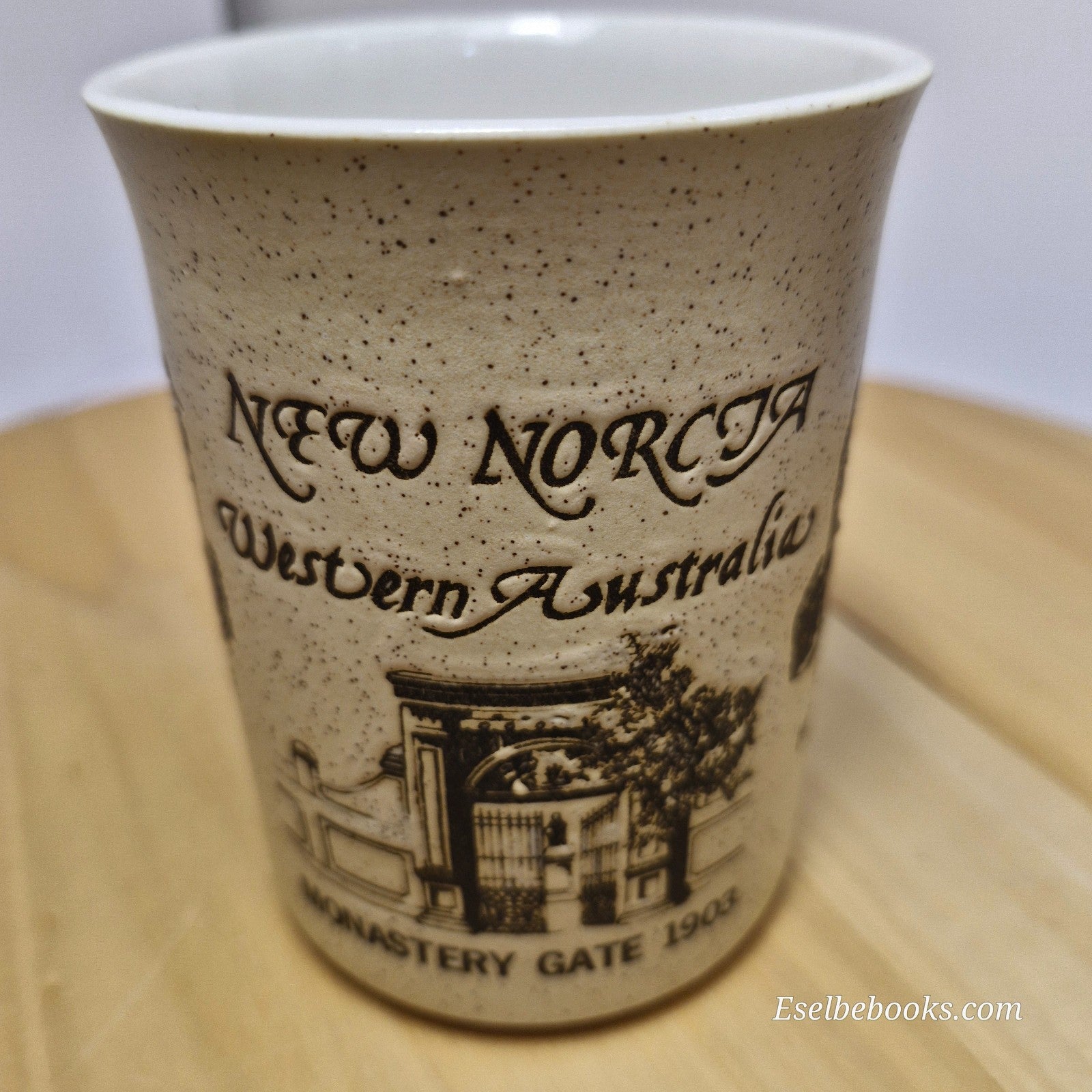 Sandalwood collectible ceramic mug - New Norcia WA