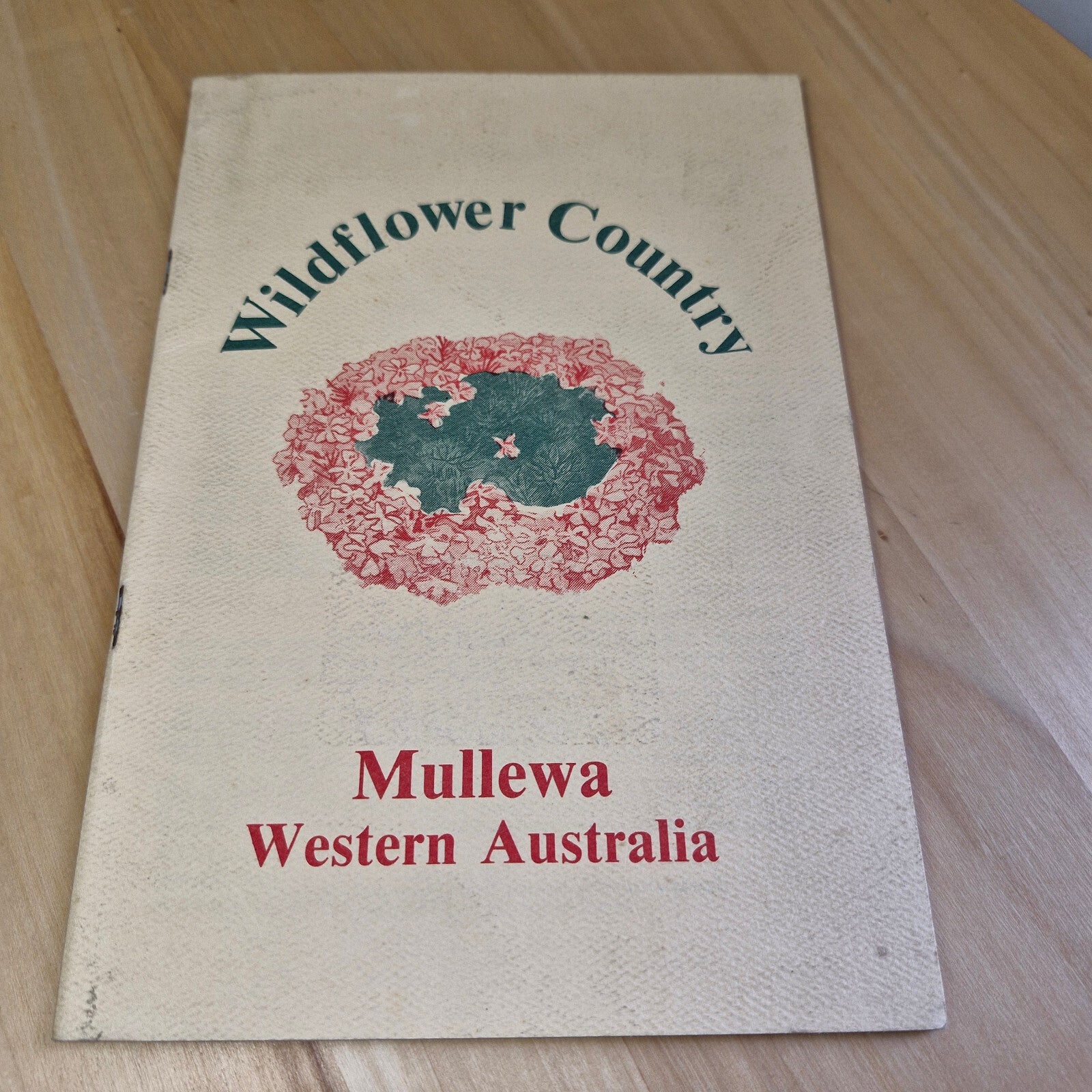 History: Vintage wildflower travel guides for Western Australia - paperbacks