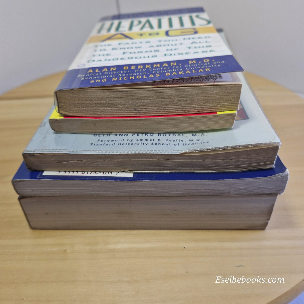 5 books about Hepatitis C - handbook/sourcebook and healing naturally - paperbac