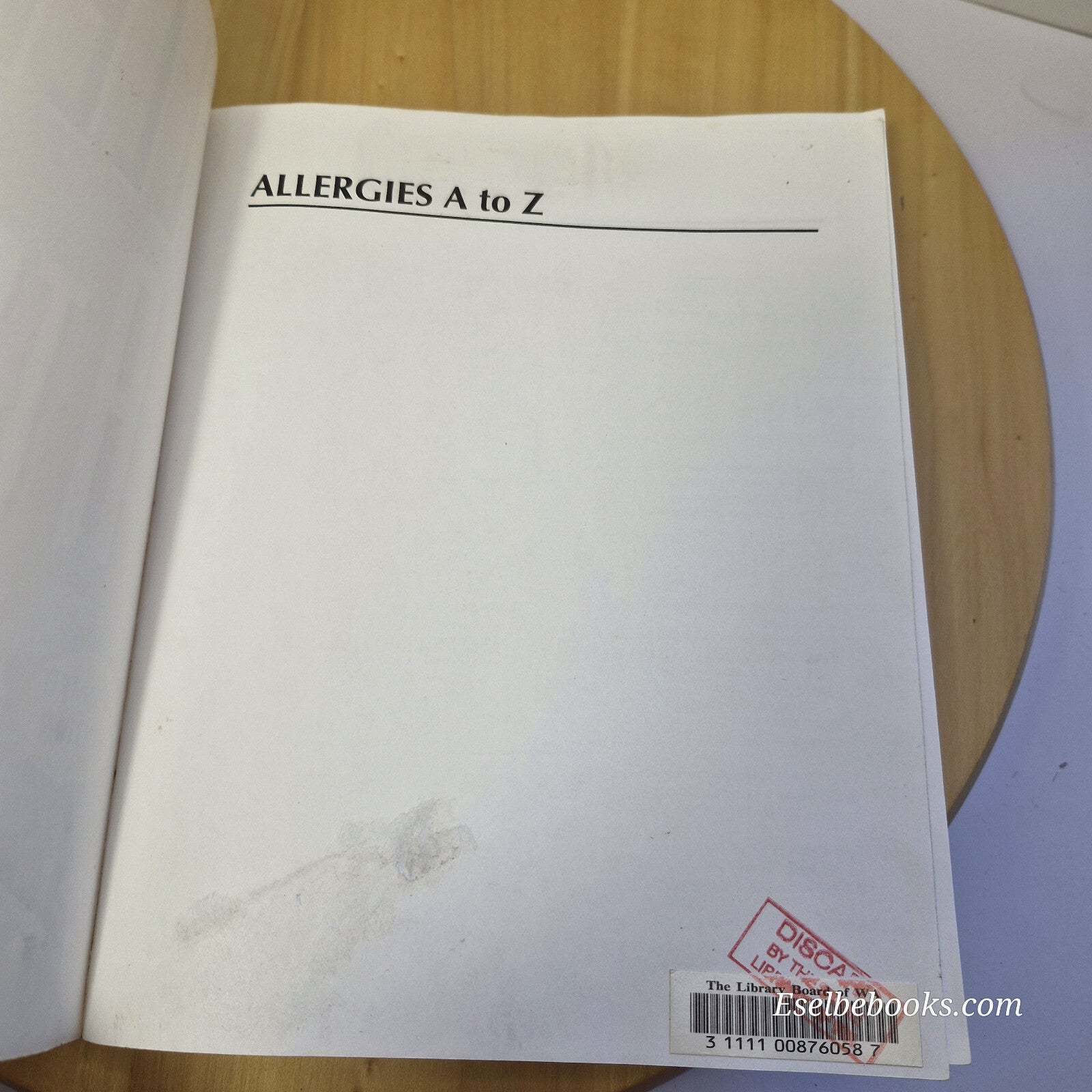 Health: 4 x  dealing with allergies books - paperbacks