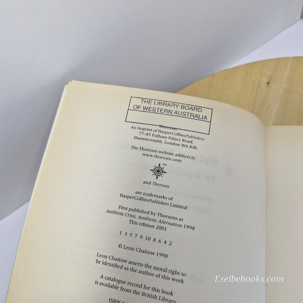 Health: 2 x alternatives to antibiotics - paperbacks