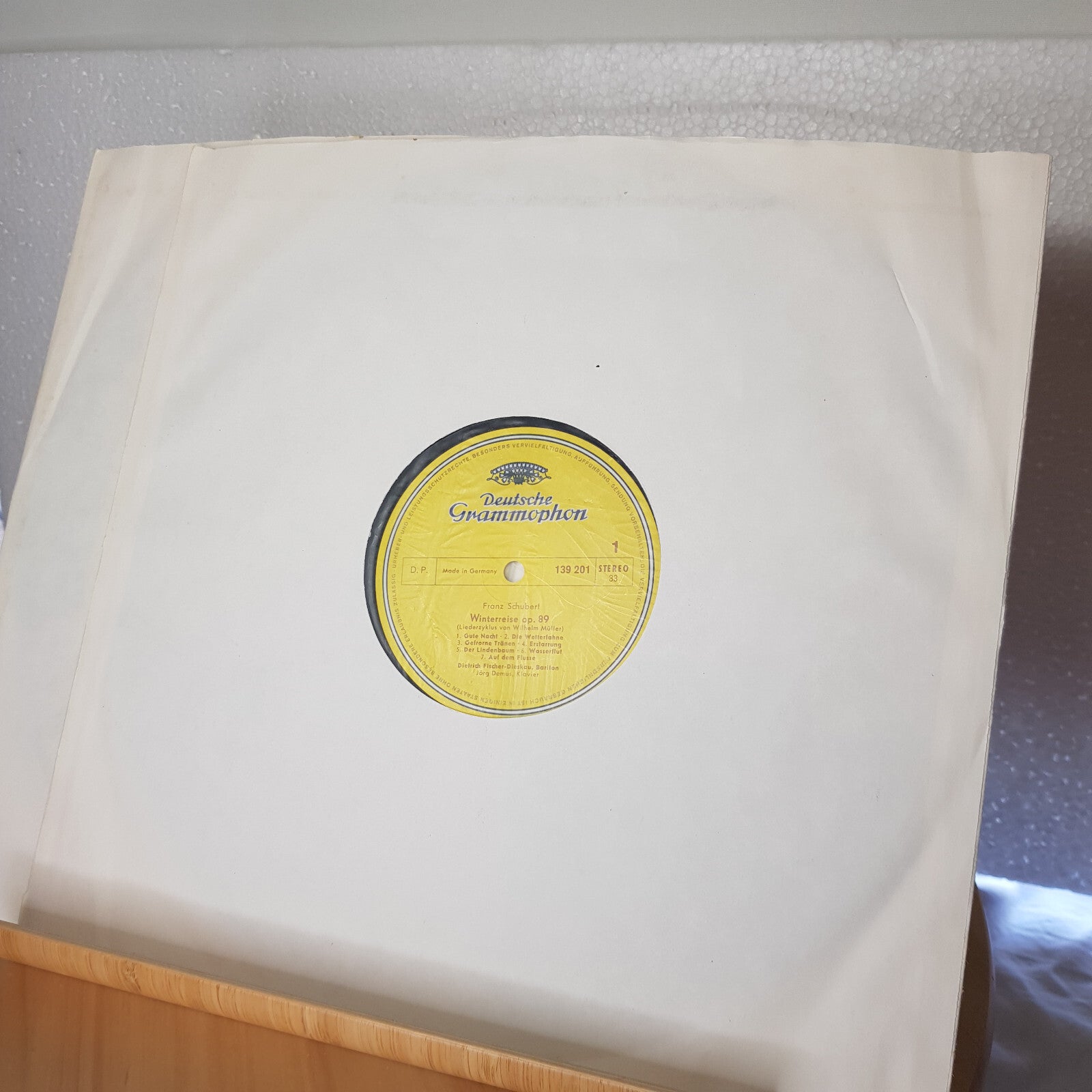 2-LP-Box Schubert - Winterreise, 6 Songs, Fischer- Dieskau