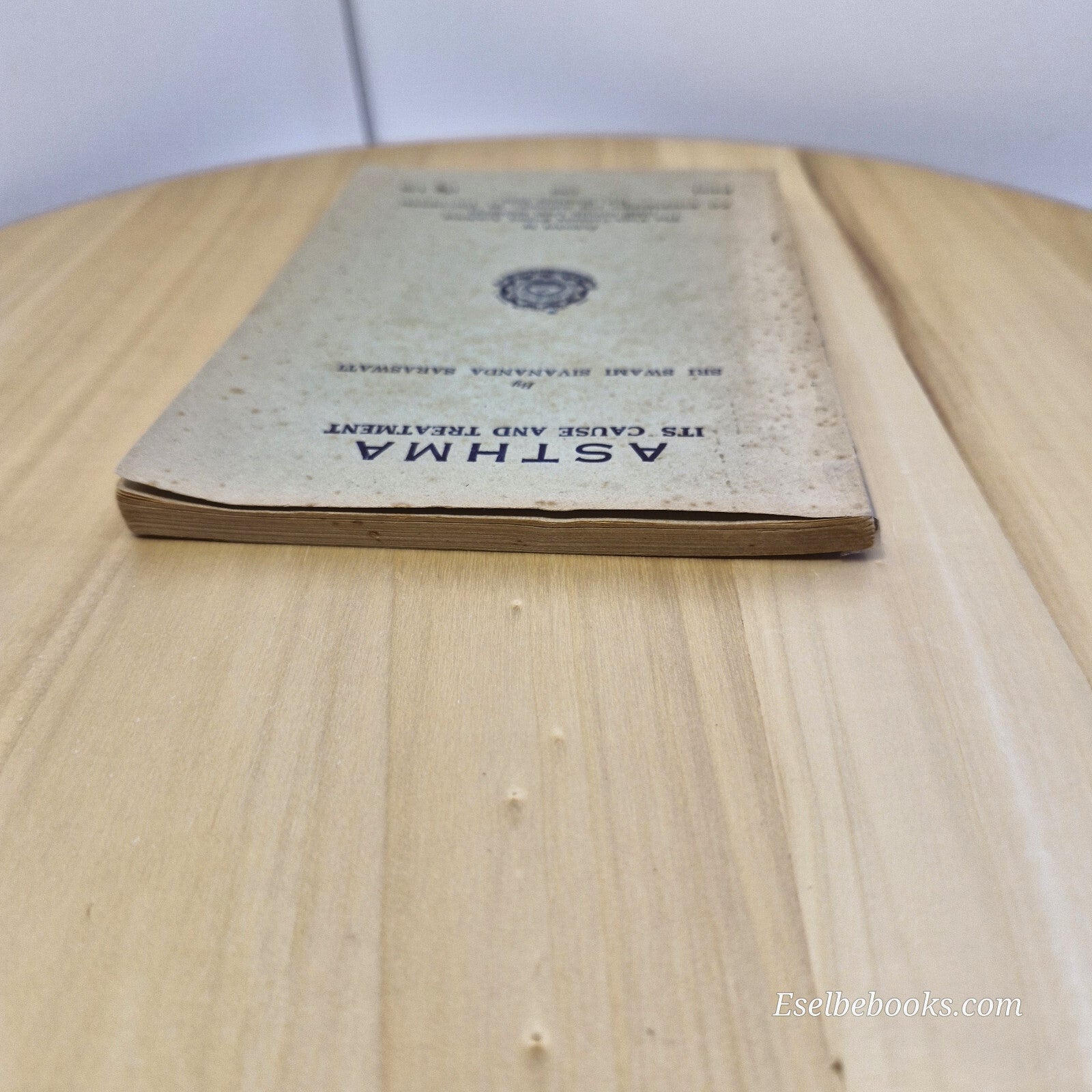 Health: Asthma, Its Cause and Treatment By Swami Sivananda · 1963 - vintage p...