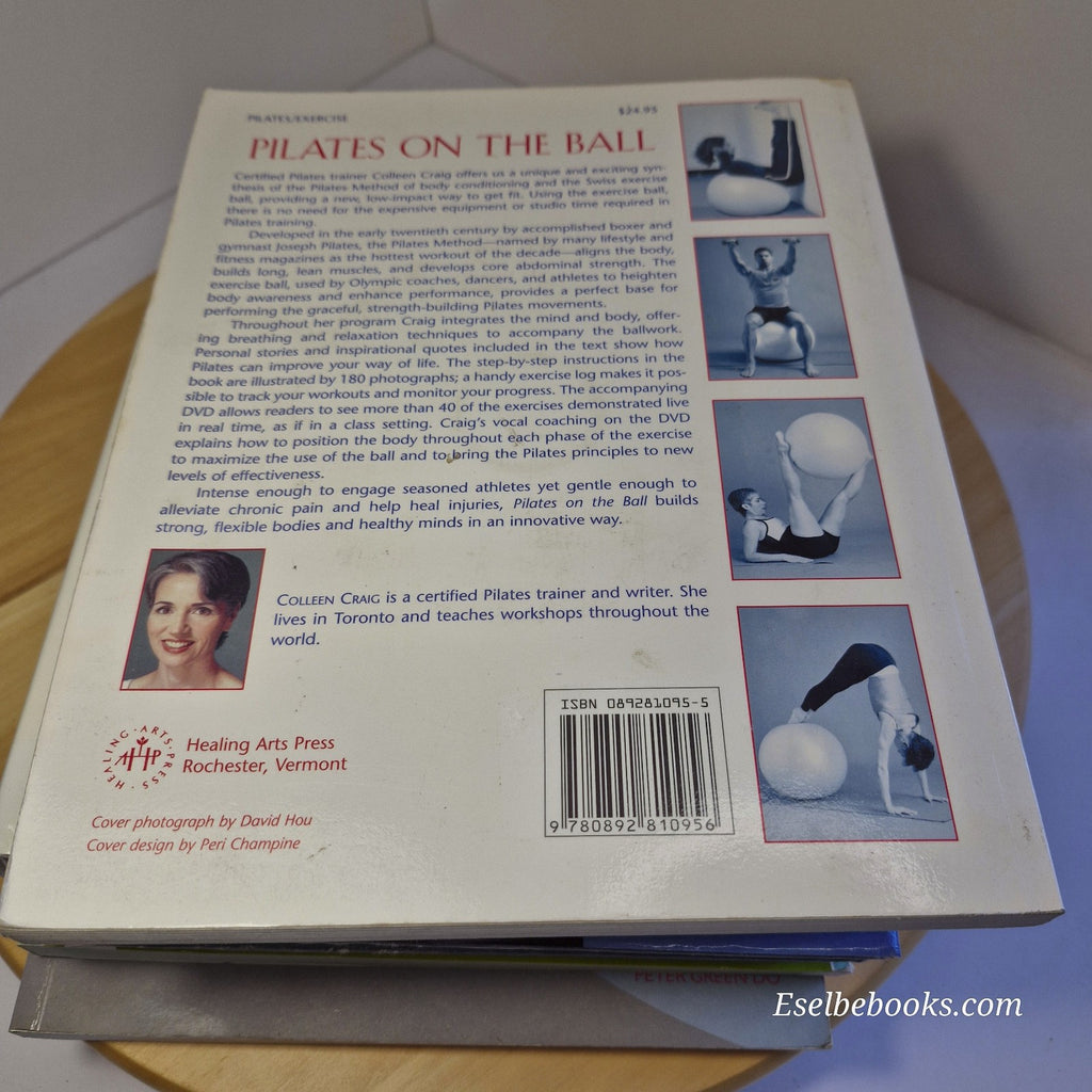 Colleen Craig Pilates on the Ball - includes DVD (untested) - paperback