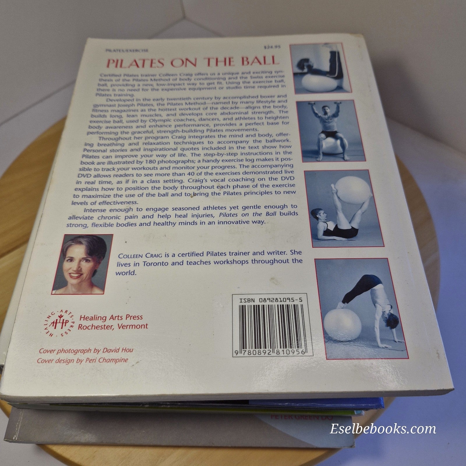 Colleen Craig Pilates on the Ball - includes DVD (untested) - paperback