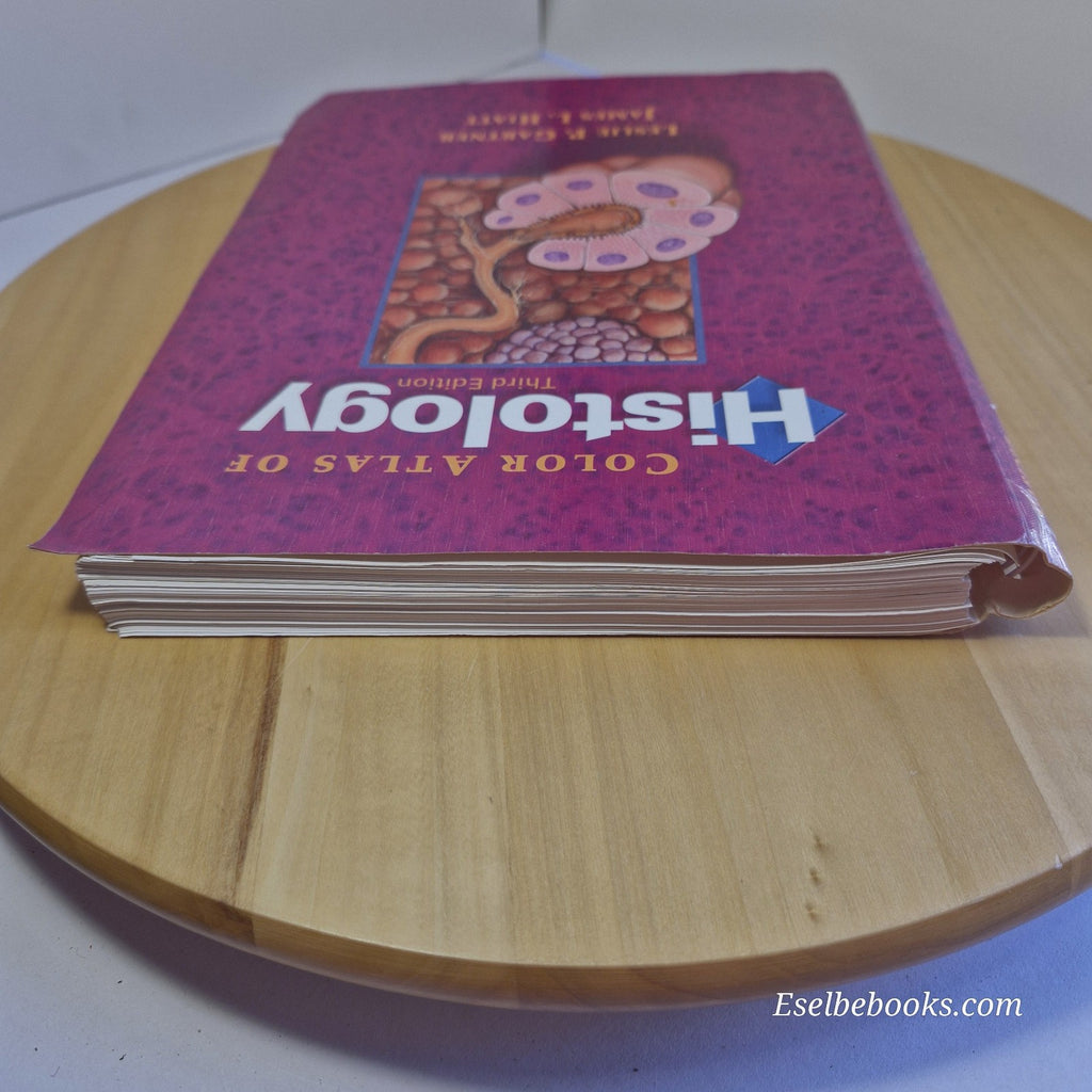 Color Atlas of Histology By Leslie P Gartner & James L Hiatt - paperback