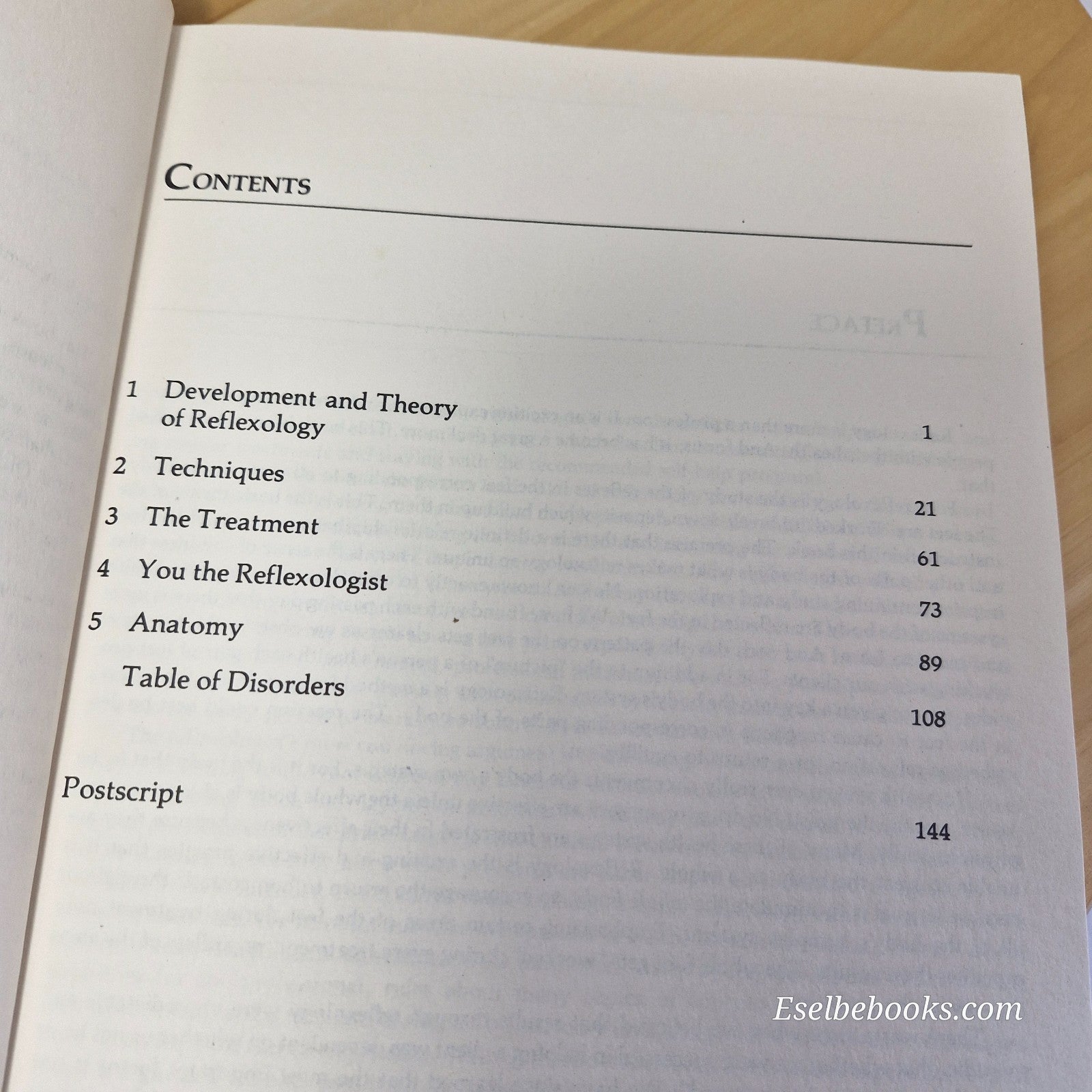 5 guide books about foot reflexology - hardback/paperbacks