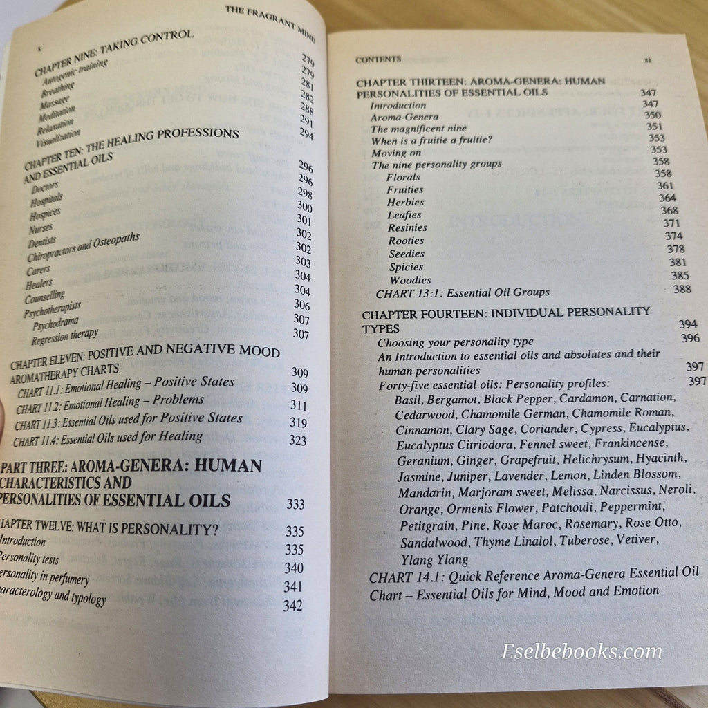 The Fragrant Mind: Aromatherapy for Personality, Mind, and mood by V Worwood