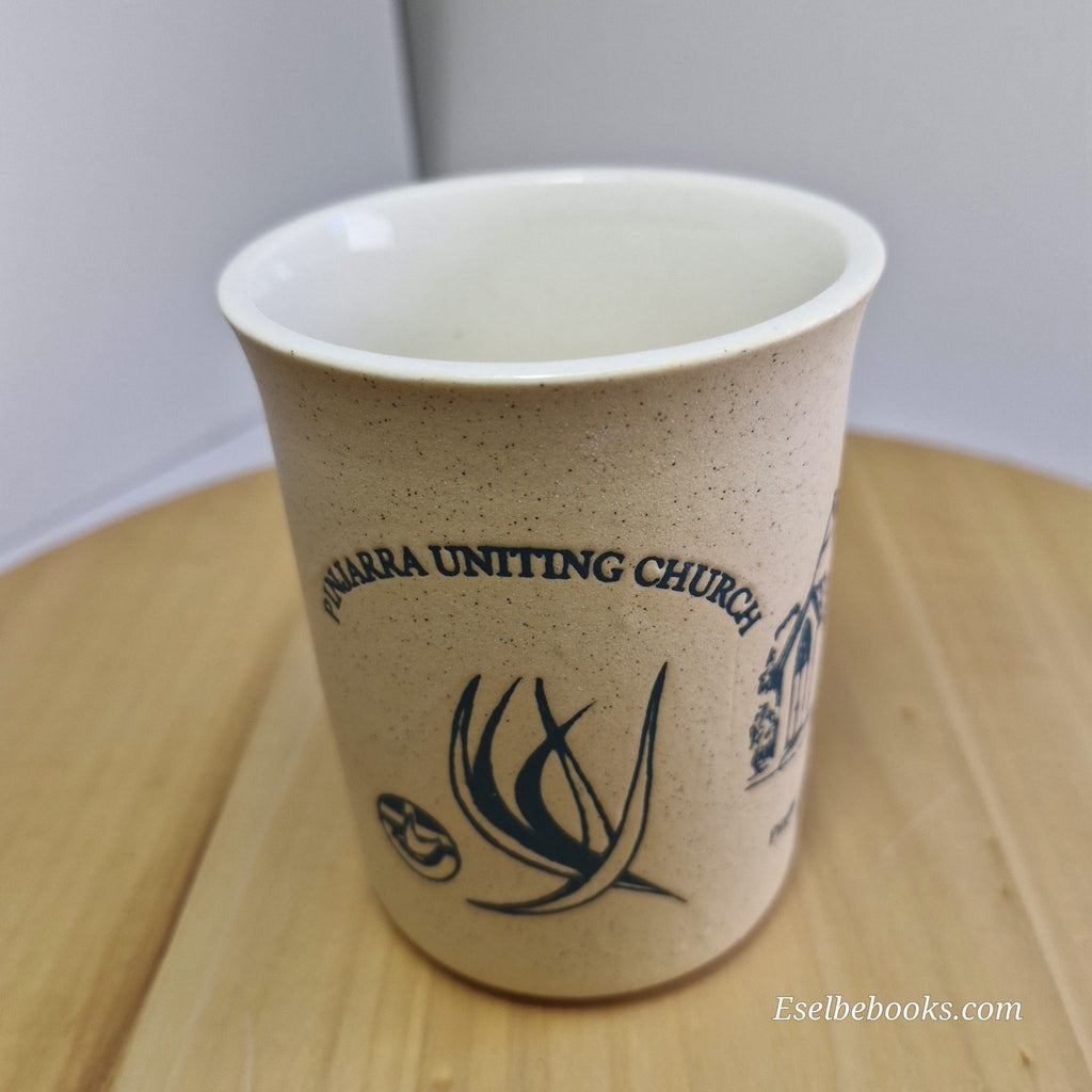 Sandalwood collectible ceramic mug - Pinjarra Congregation 1910 - 210