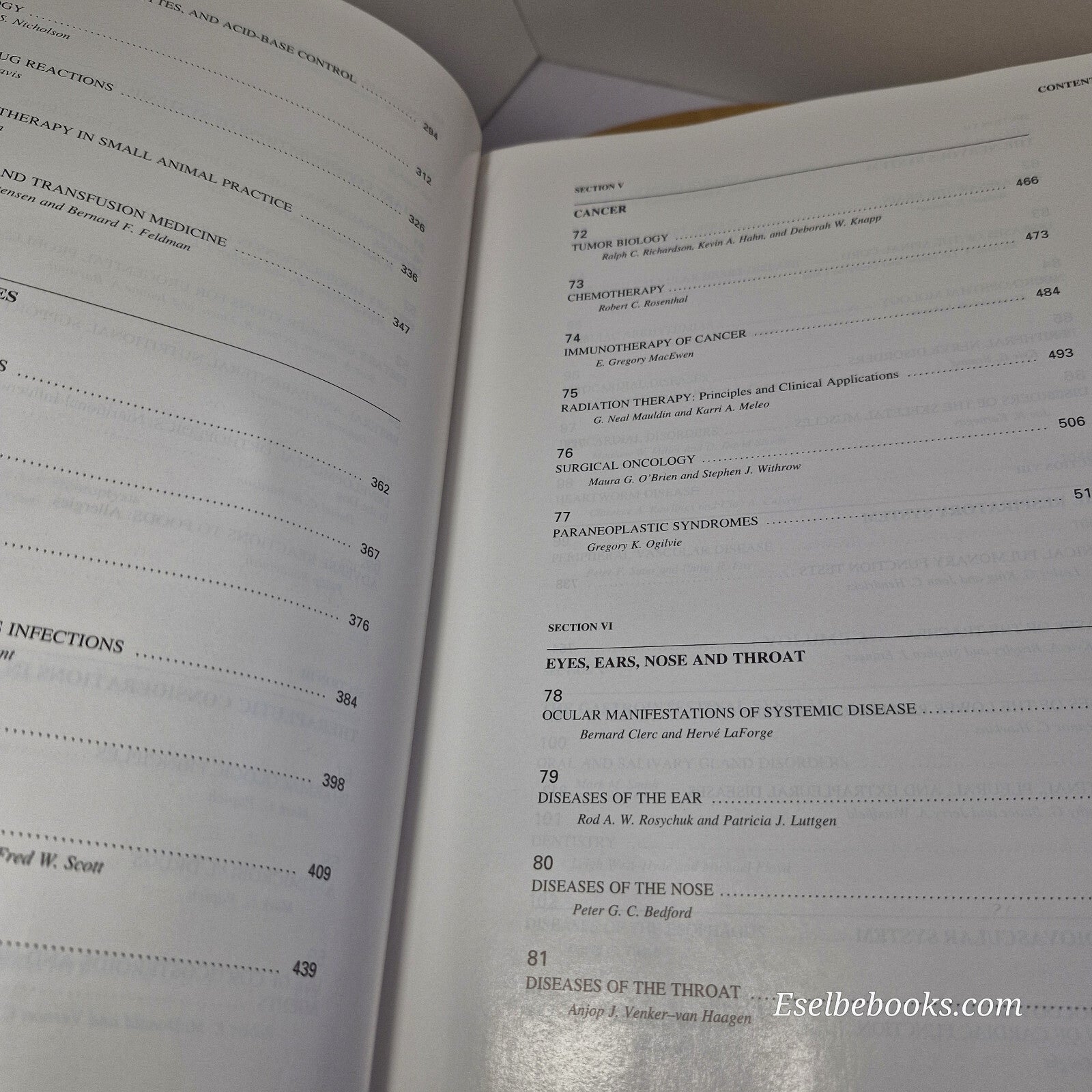 Textbook of Veterinary Internal Medicine Volume 1 & 2 Fourth edition by Ettin...