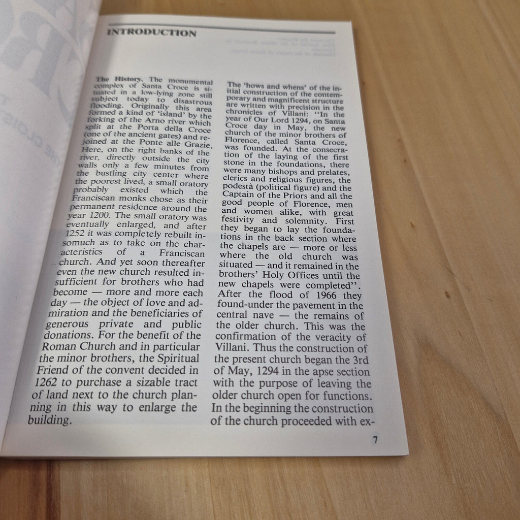 Vintage travel guide: Santa Croce by Mario Franchi - vintage paperback in Eng...