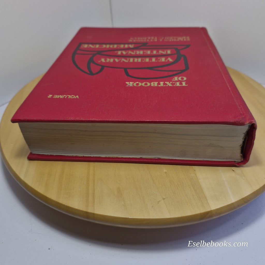 Textbook of Veterinary Internal Medicine Volume 1 & 2 Fourth edition by Ettin...