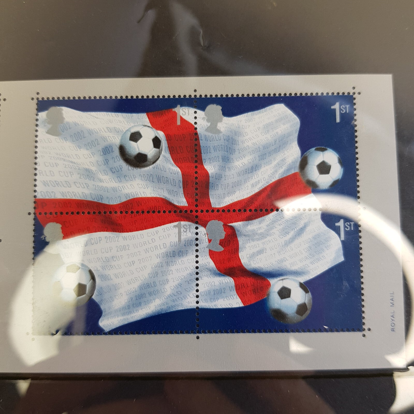 UK GB Royal Mail 2002 World Cup 2002 Korea/Japan set 4 stamps - unused