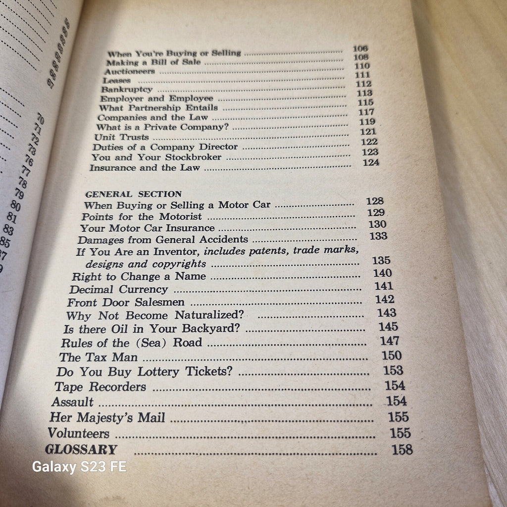 A Factfinder Book: You and the Law in Australia By Otto R. Scott · 1966 - vintag