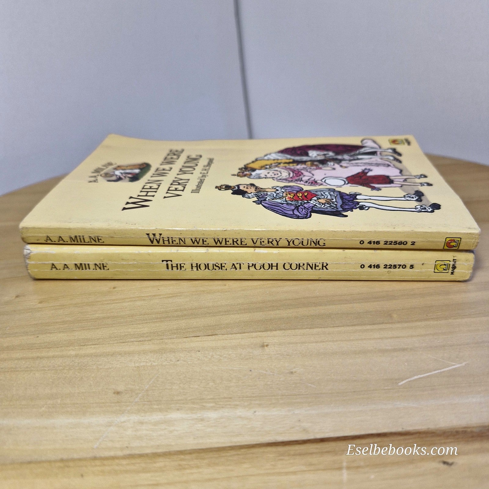 The House at Pooh Corner & When we were very young by A. A. Milne - vintage
