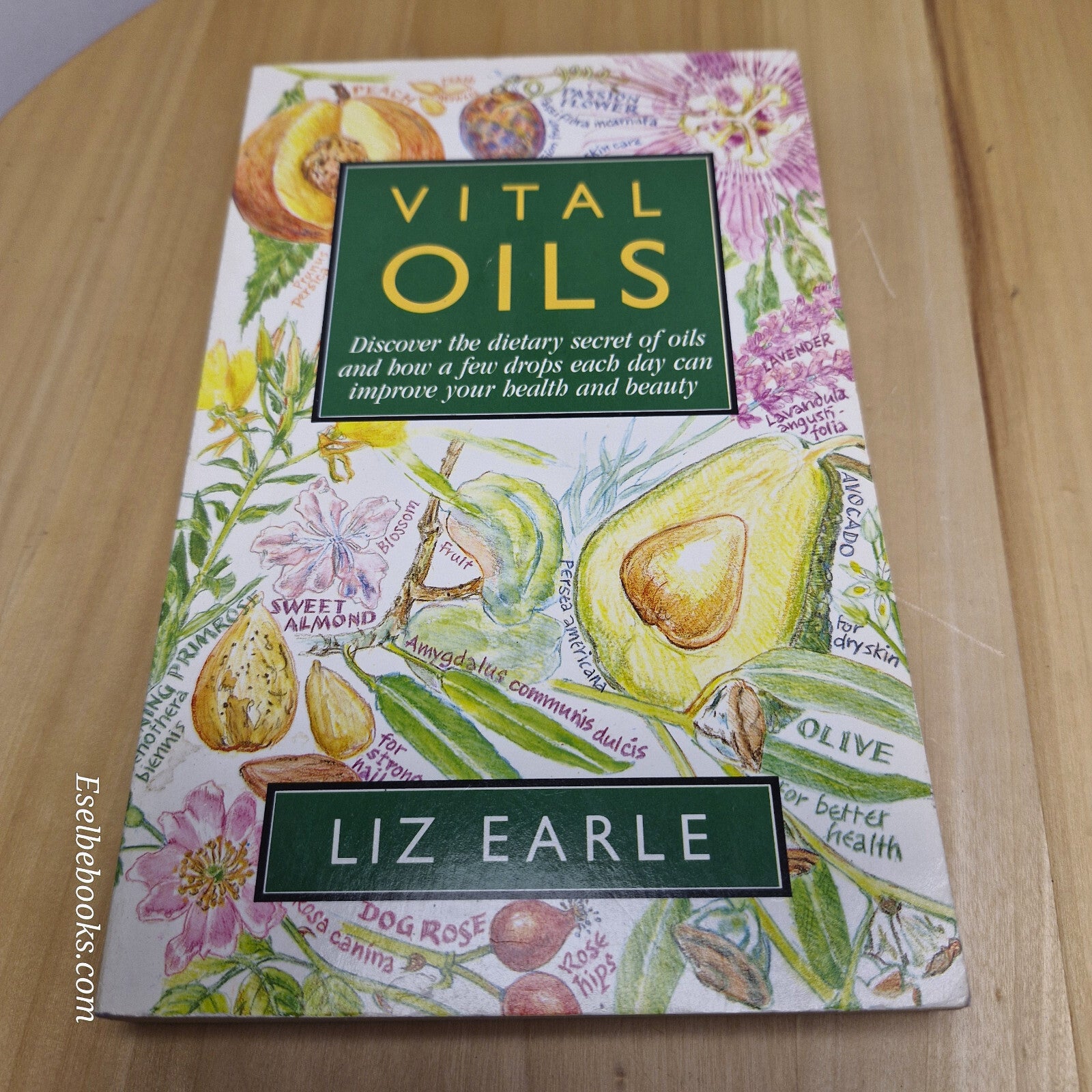 Health: Vital Oils By Liz Earle · 1992 - vintage paperback