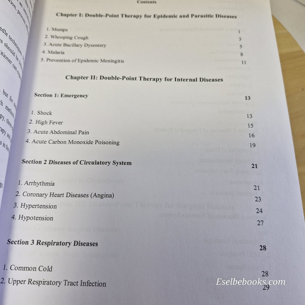 The Clinical Application of Double-Point Acupuncture and Moxibustion Therapy