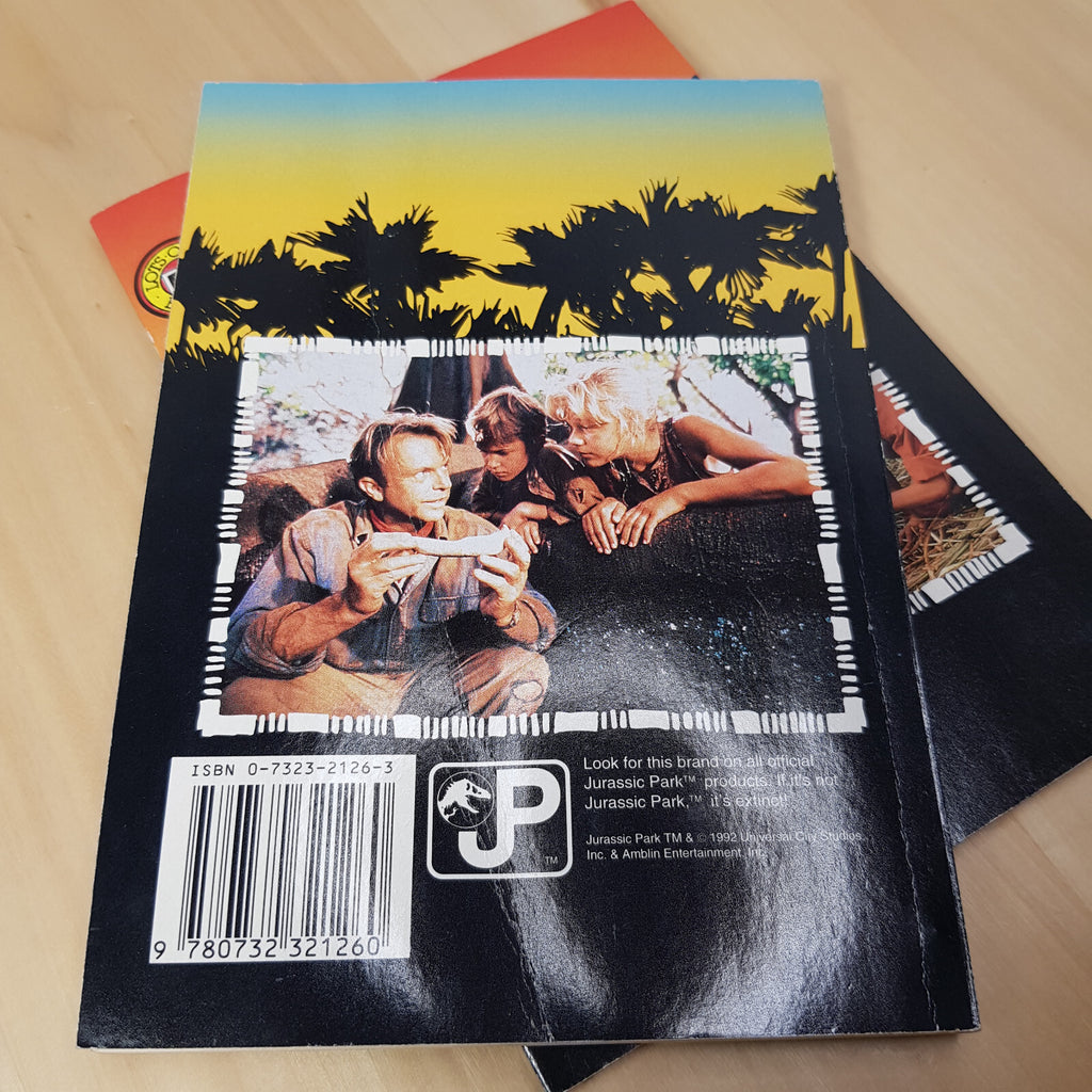 Official Jurassic Park Movie tie-in books: Dinosaur Hunter's Guide and Puzzle...