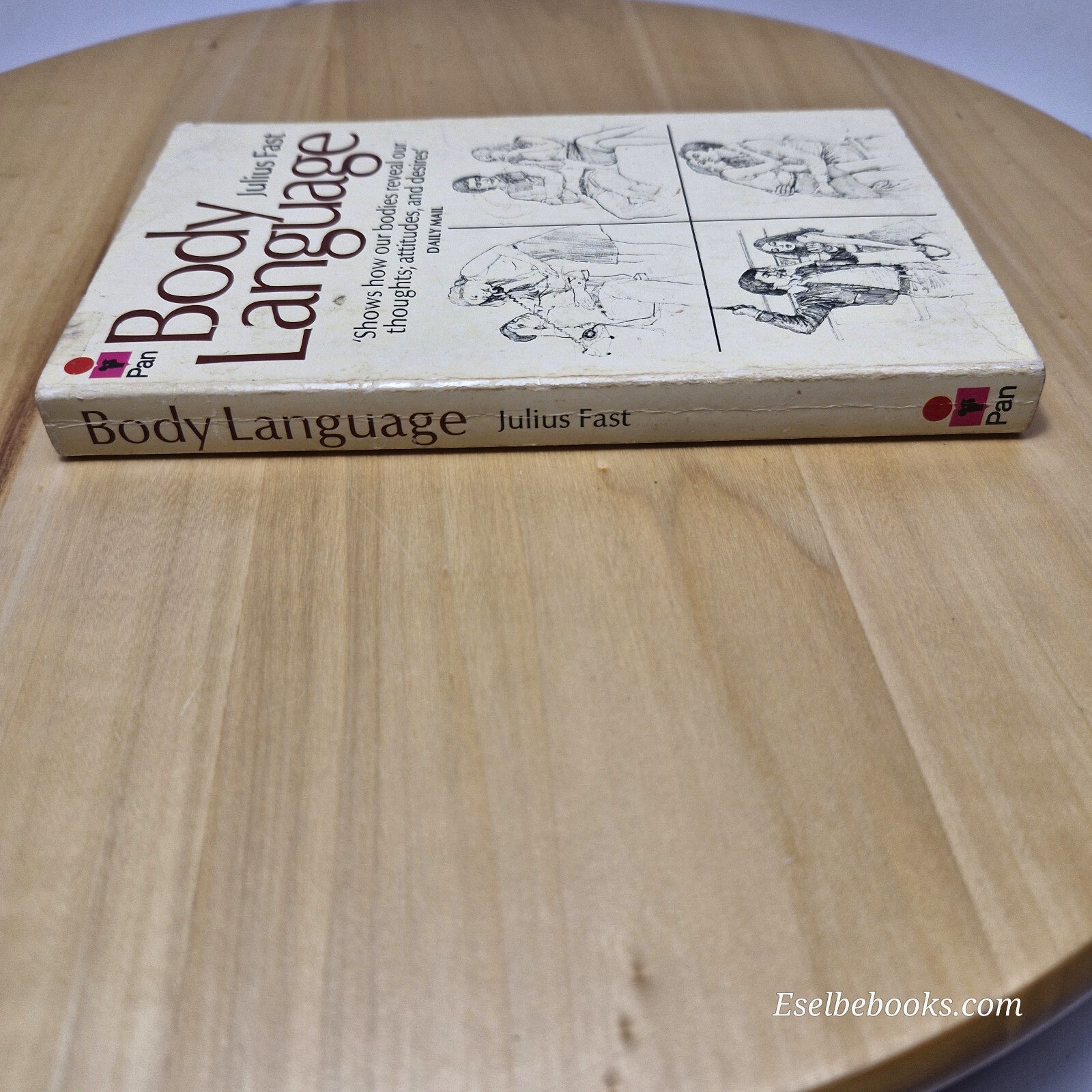 Pan book of Body language by Julius Fast - vintage paperback