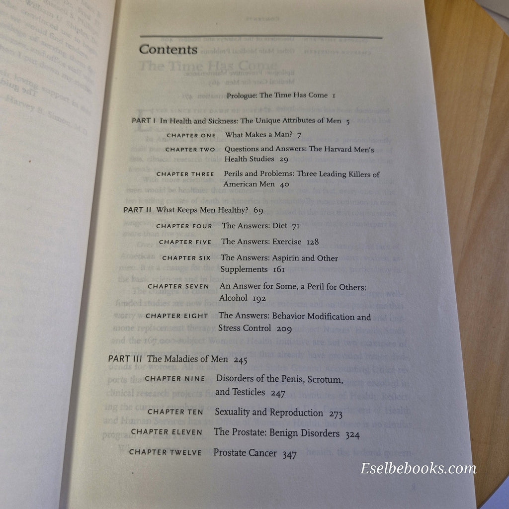 The Harvard Medical School Guide to Men's Health: Lessons from the Harvard Men's