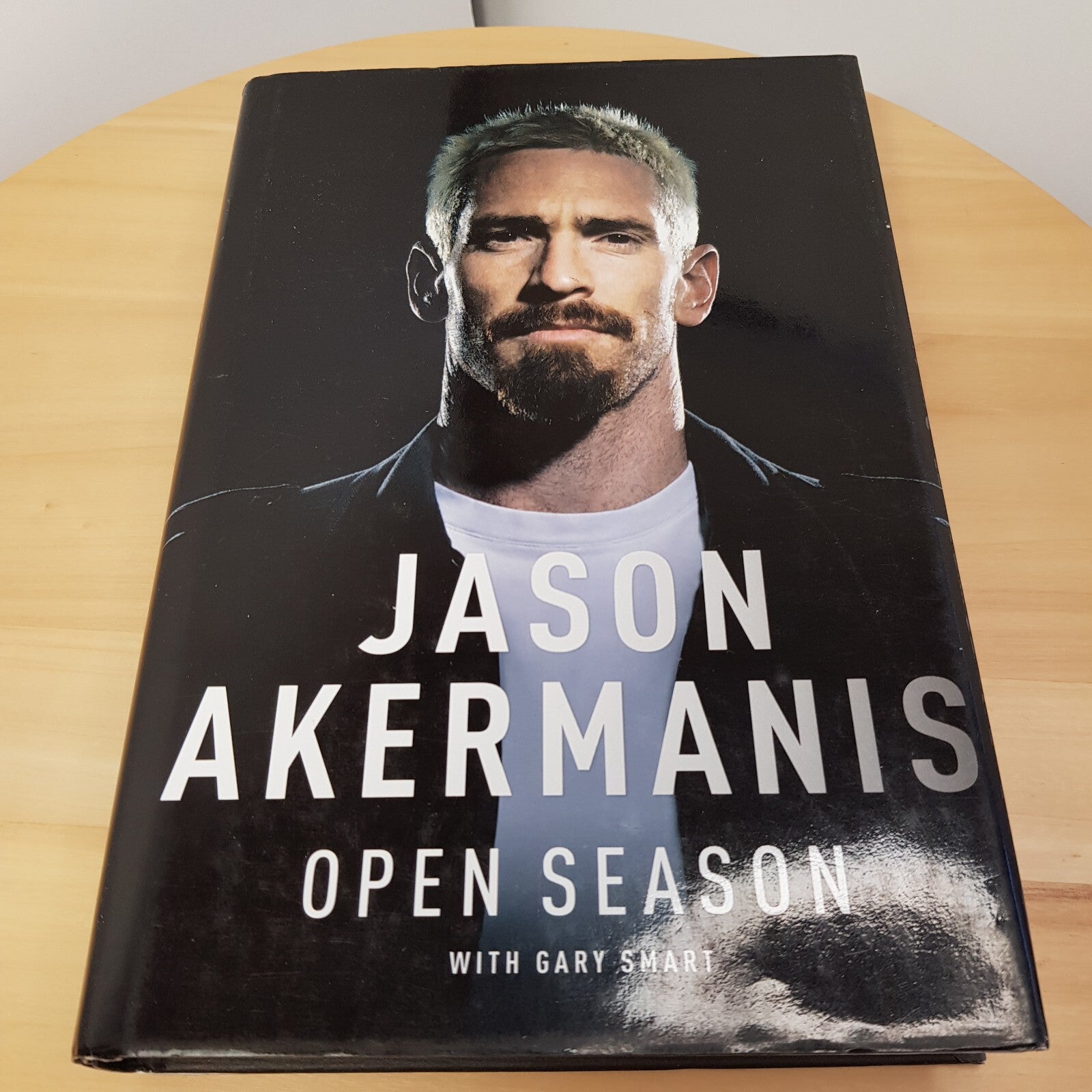 Jim Stynes & Jason Akermanis - autobiographies - hardbacks with dust jackets