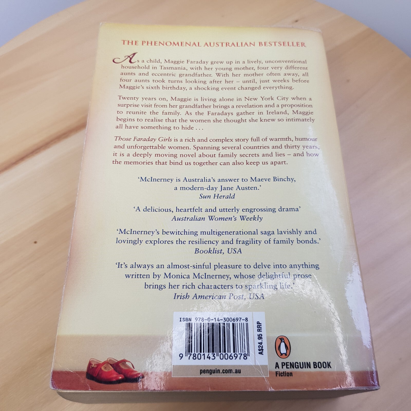 Those Faraday Girls & Odd one out by Monica McInerney - paperbacks