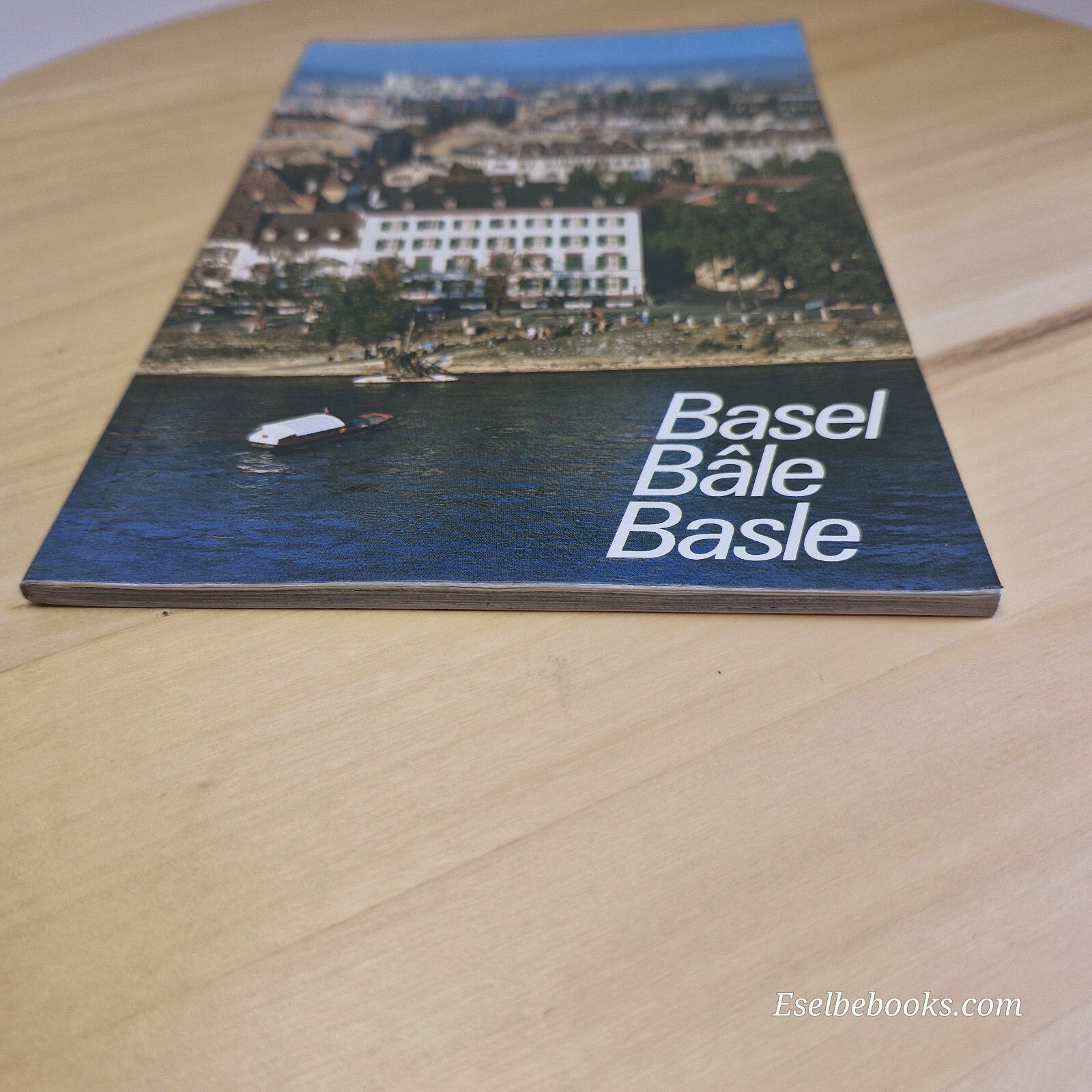 Basel - Bale - Basle - vintage travel paperback guidebook in three languages