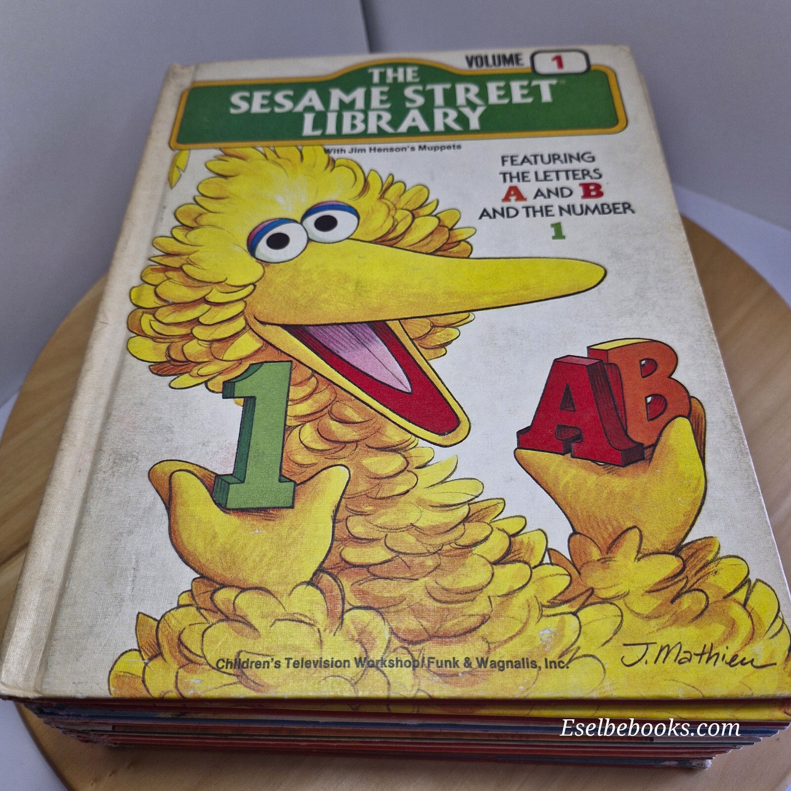 The Sesame Street Library books - buy 2 or more for discount - vintage hardbacks