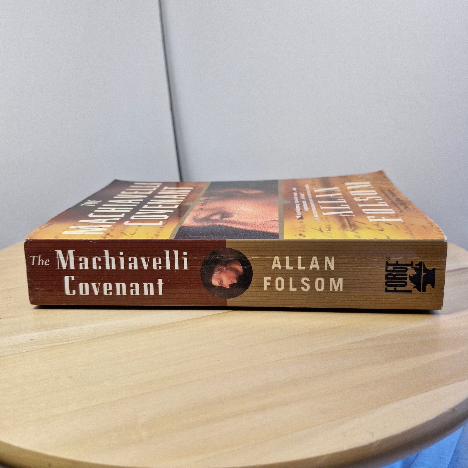 Thriller: The Machiavelli Covenant By Allan Folsom · 2007 - large paperback