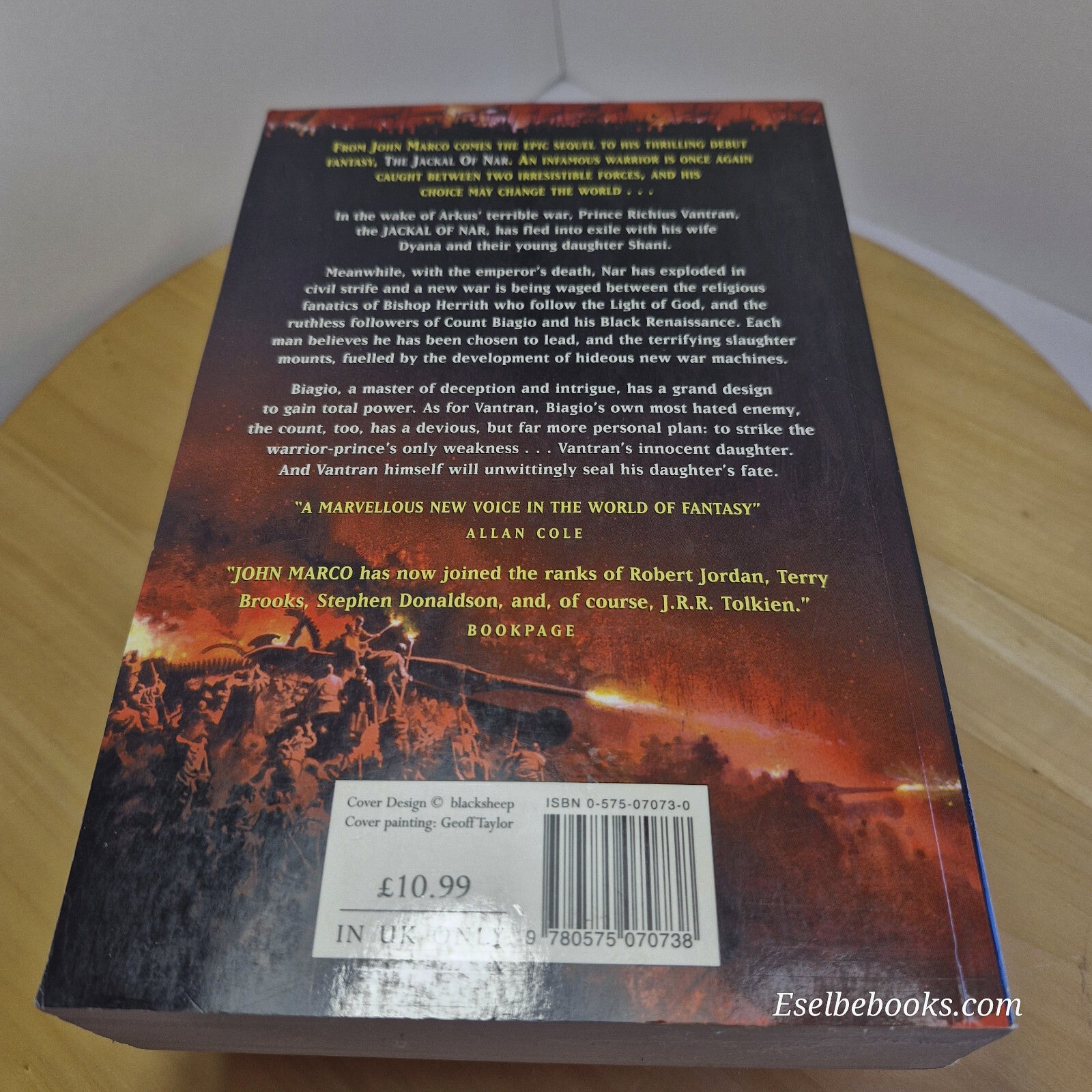 Fantasy fiction: John Marco's Tyrants and Kings trilogy books 2 and 3 - large...