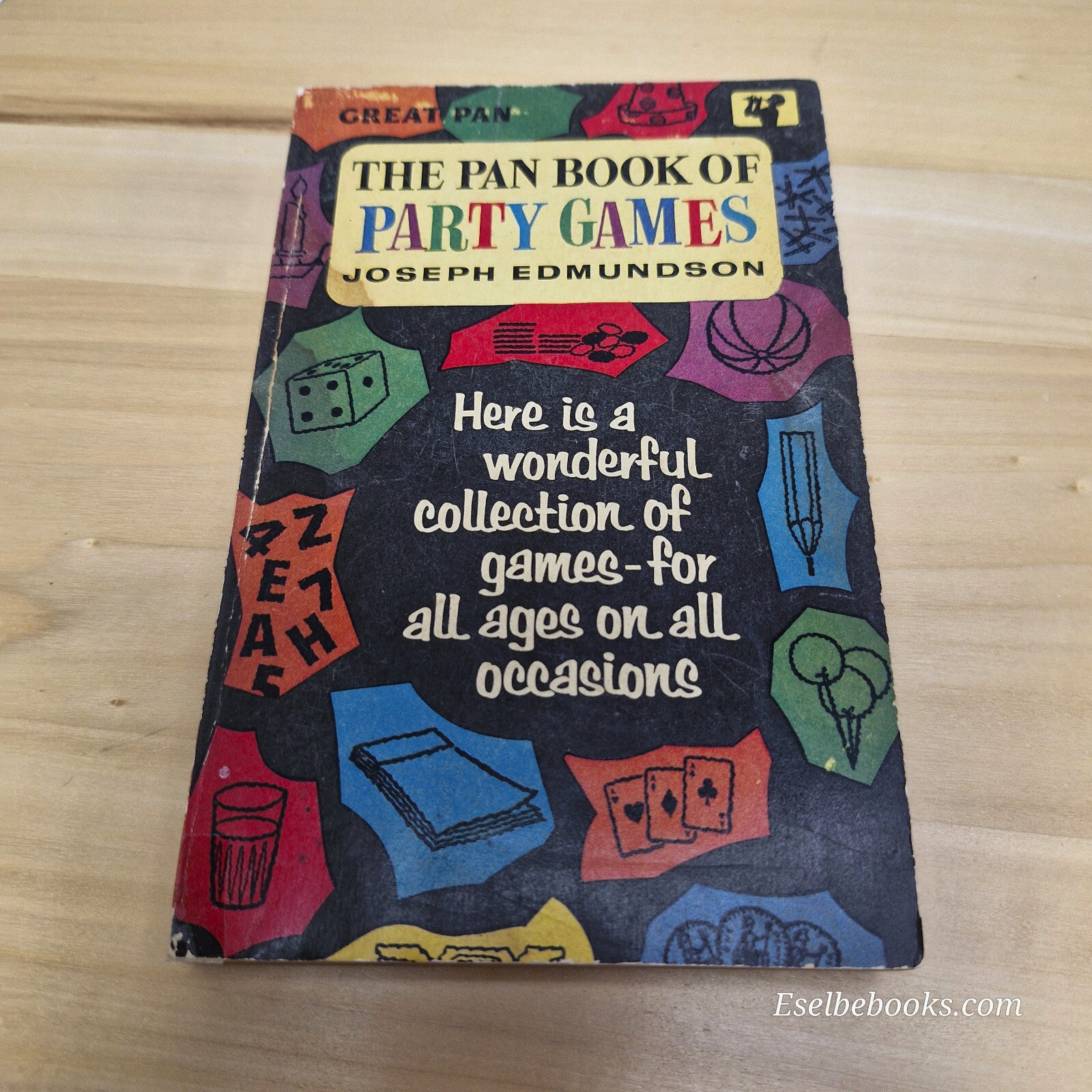 The Pan book of party games by Joseph Edmundson - vintage paperback