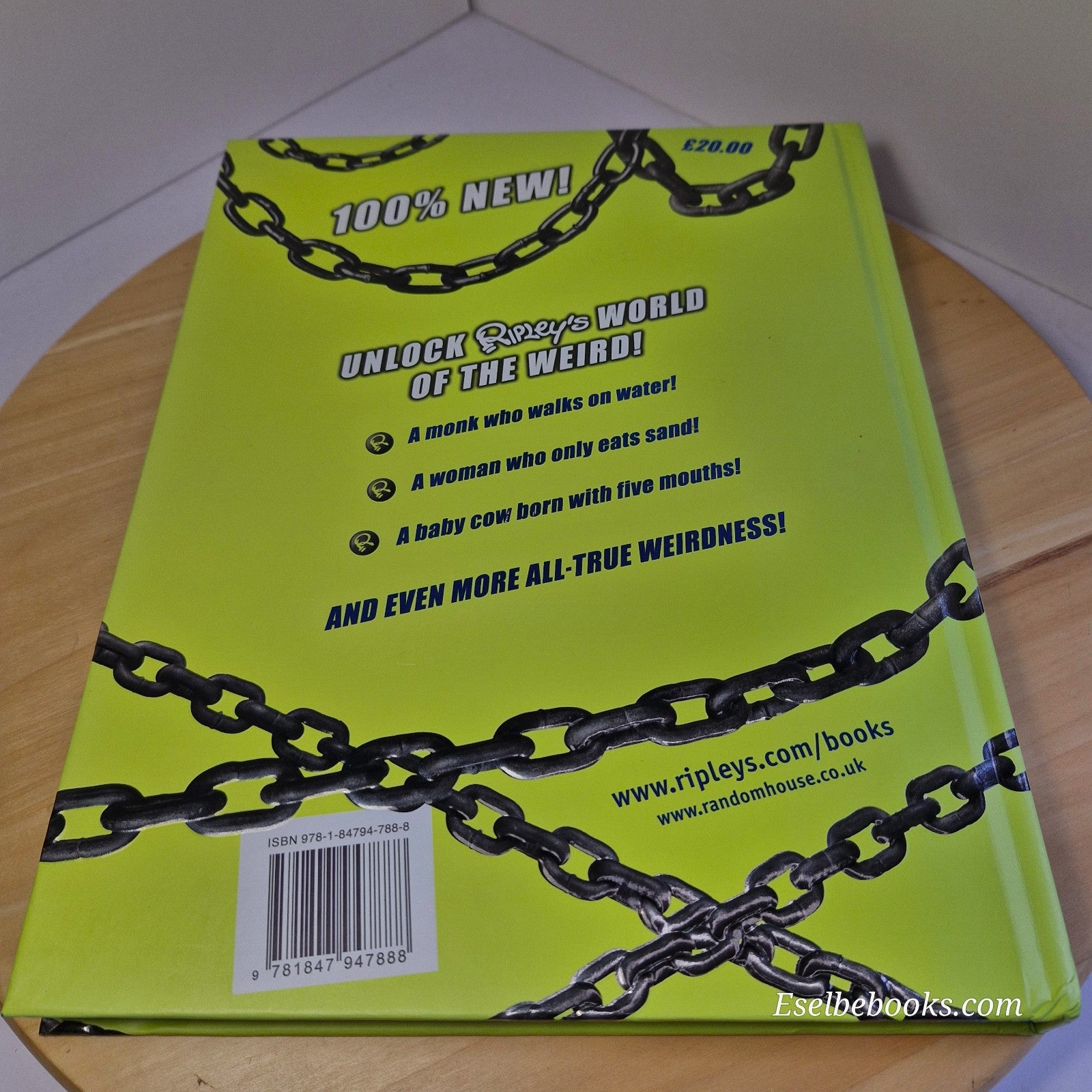 Ripley's Believe it or Not! Unlock the weird! 2017 Large Hardcover