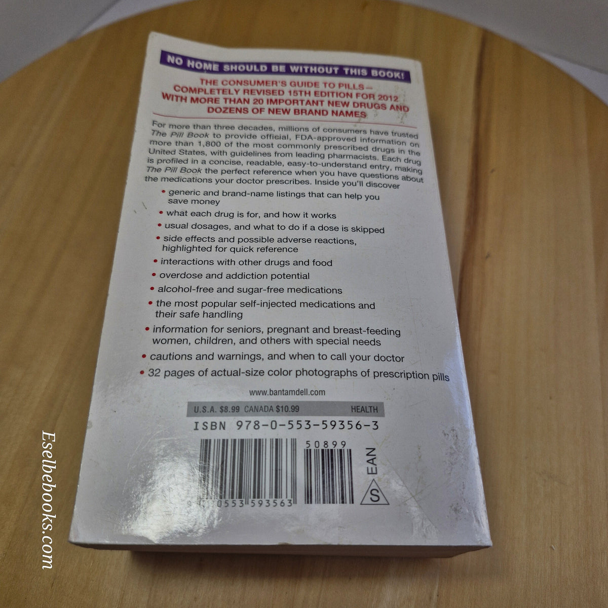 The Pill Book 15th Edition By Harold M. Silverman · 2012 - paperback