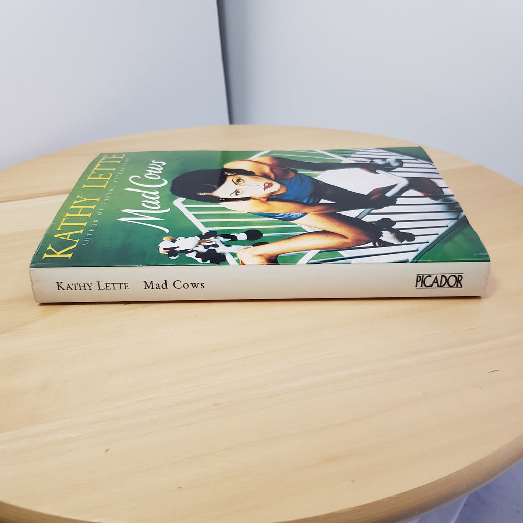 Mad Cows by Kathy Lette - signed paperback