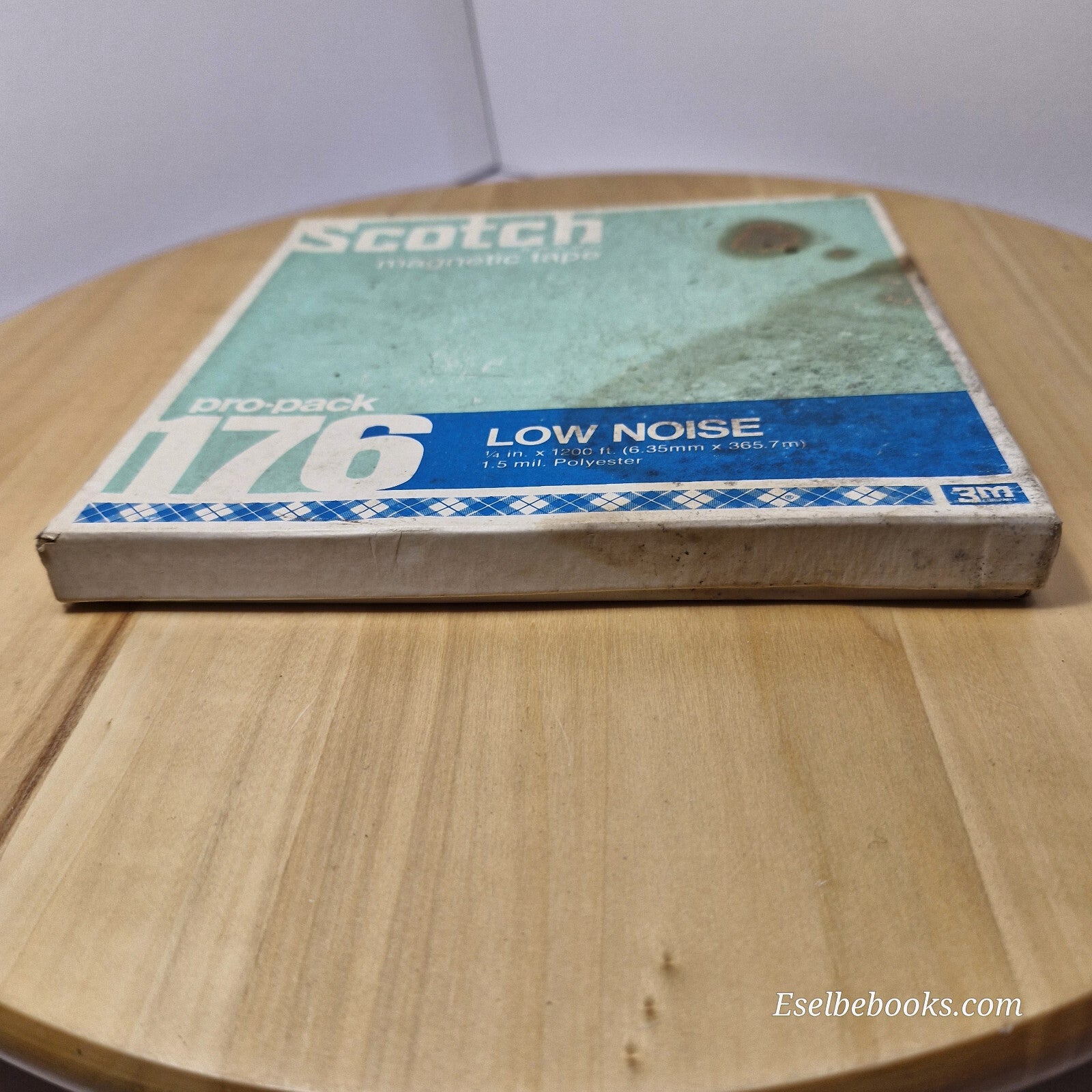 Scotch magnetic tape pro-pack 176 low noise 1200ft/365.7m - vintage