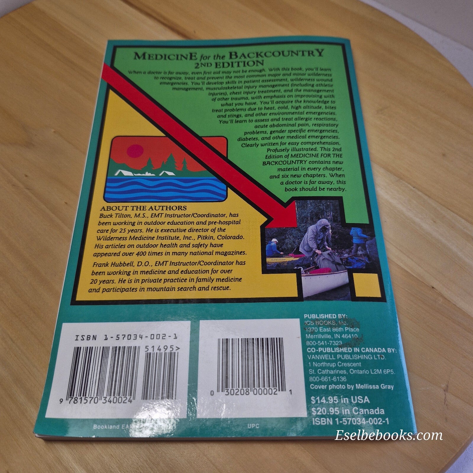 Medicine for the Backcountry 2nd edition By Buck Tilton, Frank Hubbell 1994 -...