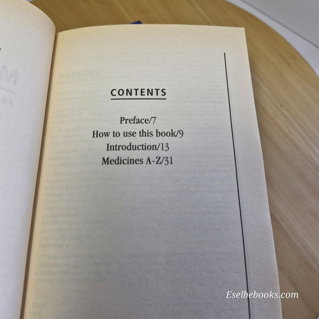 3 guidebooks/dictionaries on medicines/medicinal drugs/antibitoics - paperbacks