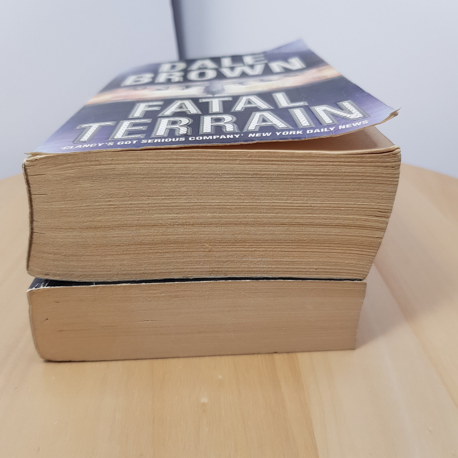 Dreamland book 5 & Fatal Terrain by Dale Brown - paperbacks