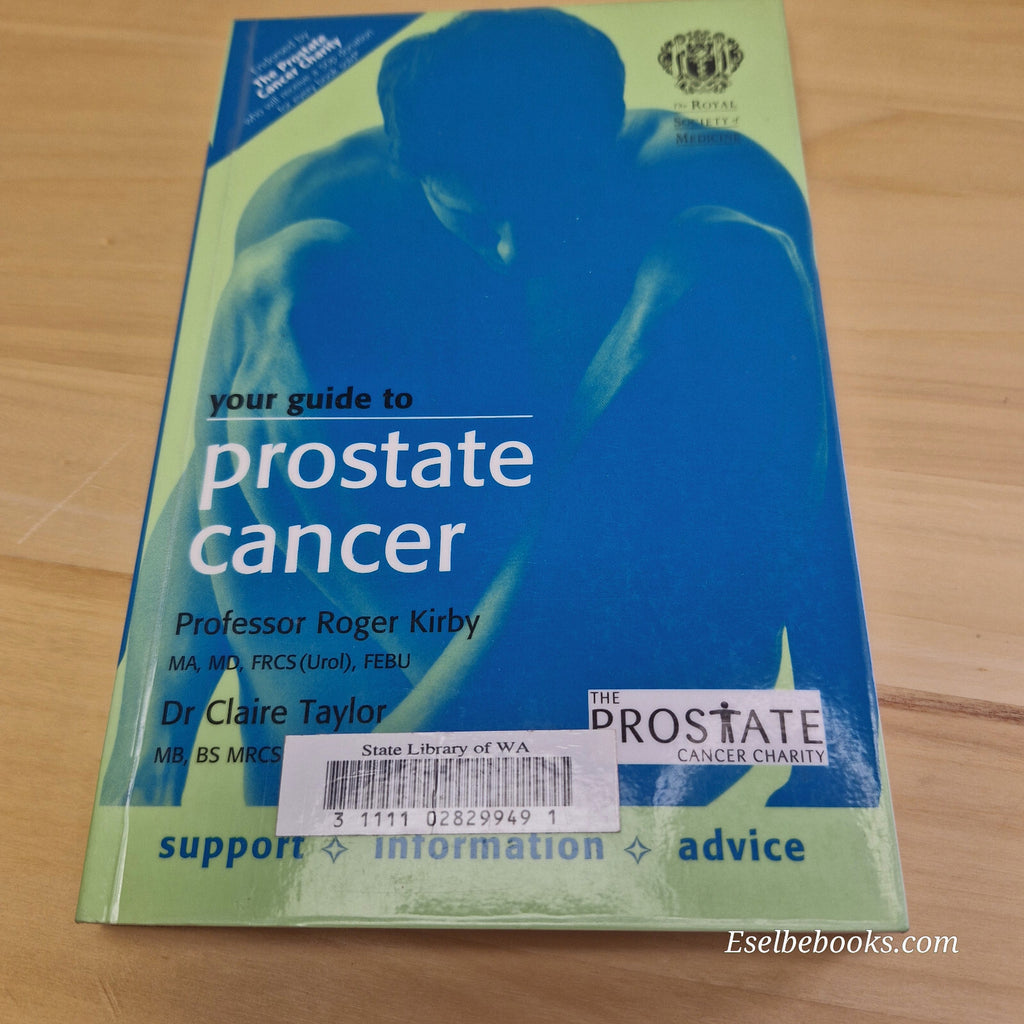 Various prostate cancer patient guide books - buy 2 or more for discount