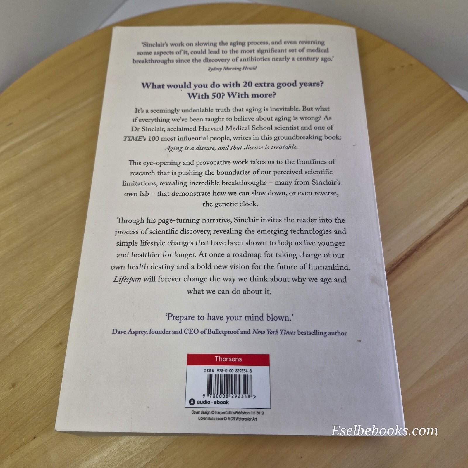 self-help: Lifespan Why We Age—and Why We Don't Have To By David A. Sinclair,...