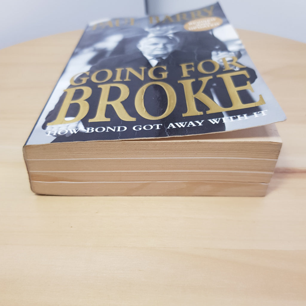 Bundle x 2 Australian true crime books - Big Shots & Going for broke - paperb...