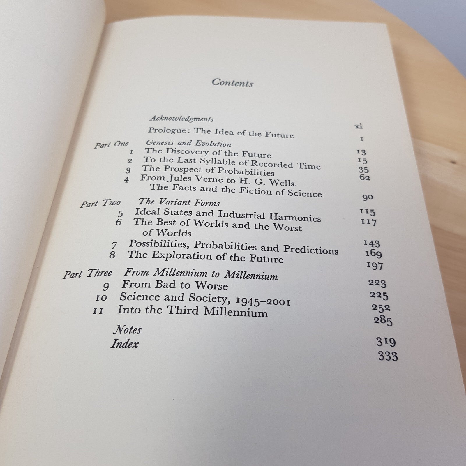 The Pattern of Expectation 1644-2001 By I F Clarke · 1979 - hardback NO dustj...