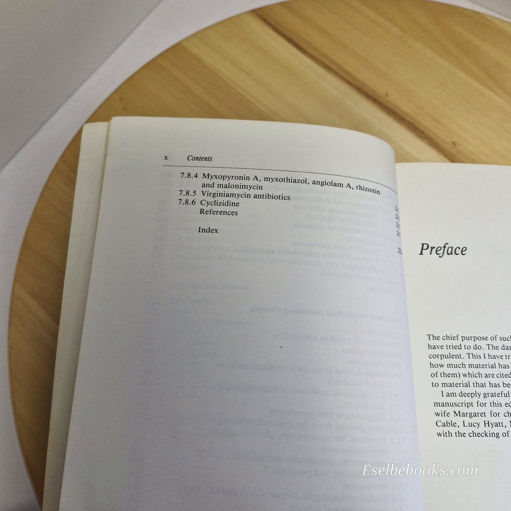 The Biosynthesis of Secondary Metabolites By Richard B. Herbert · 1989 - pape...