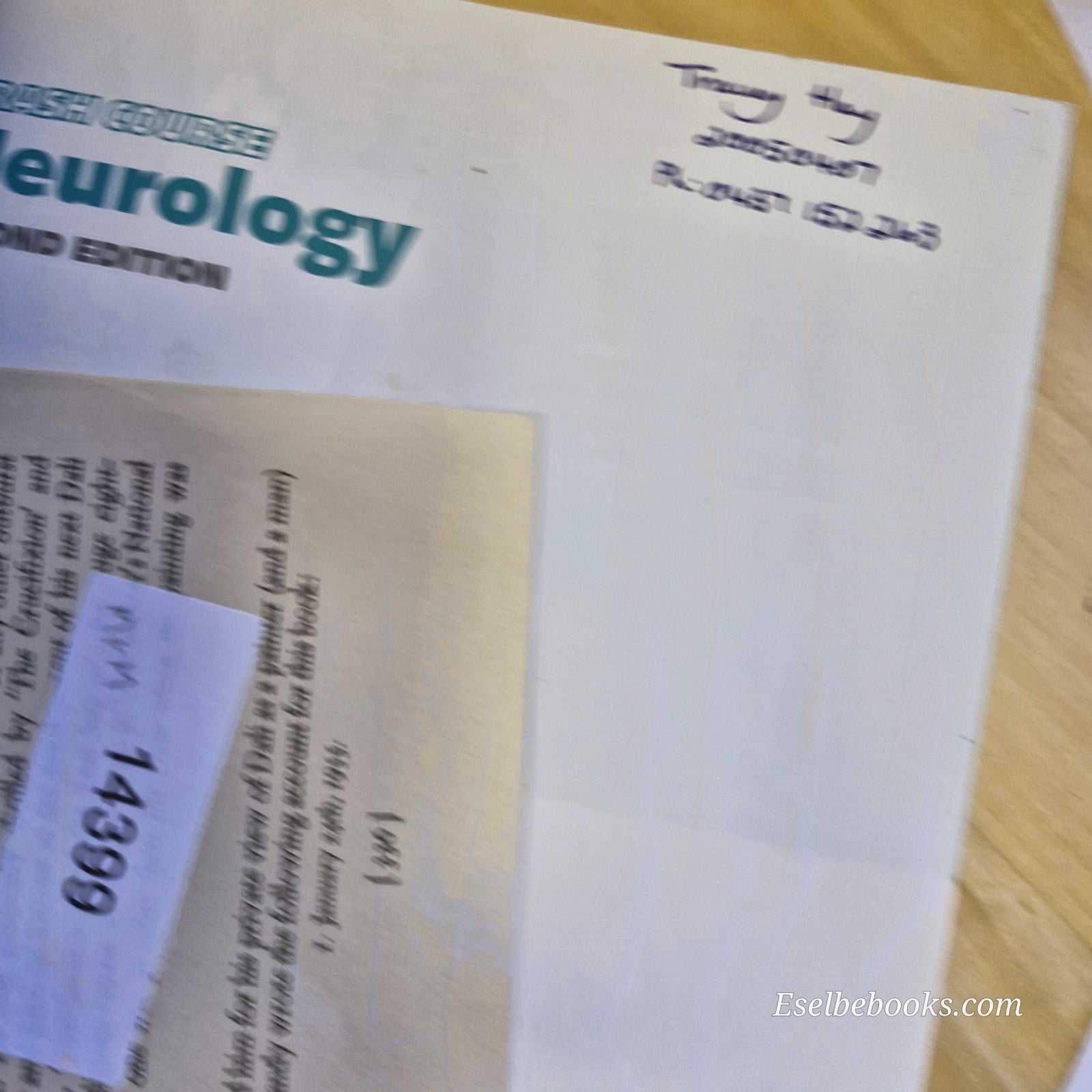 Crash Course: Neurology 2nd Edition by Turner Bahra & Cikruel - paperback
