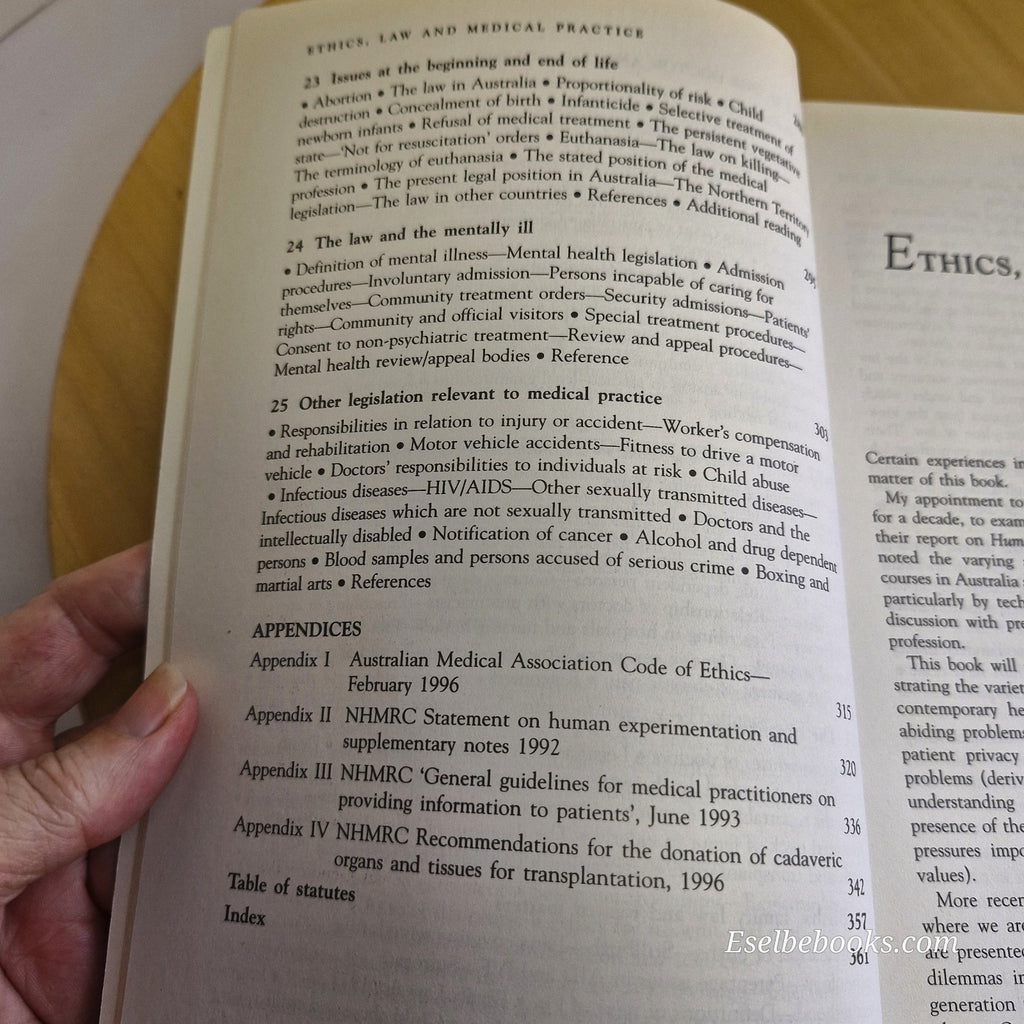 Ethics, Law and Medical Practice by Plueckhahn, Cordner & Breen - paperback